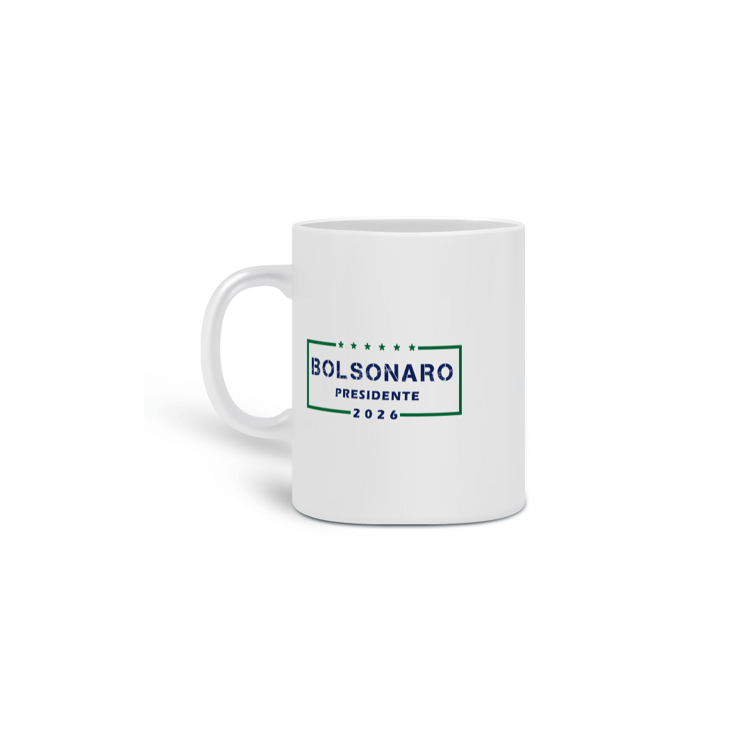 Nome do produto: Caneca Bolsonaro Presidente
