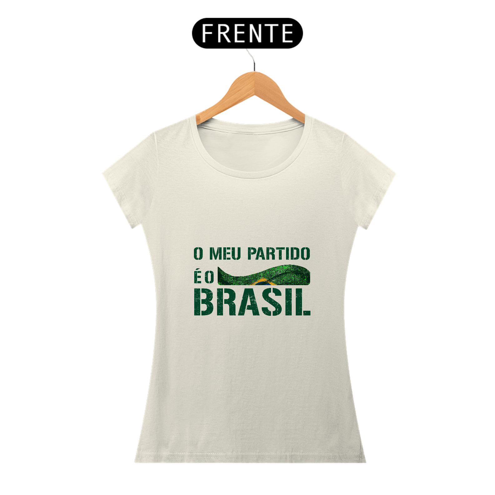 Nome do produto: Baby Pima O Meu Partido é o Brasil