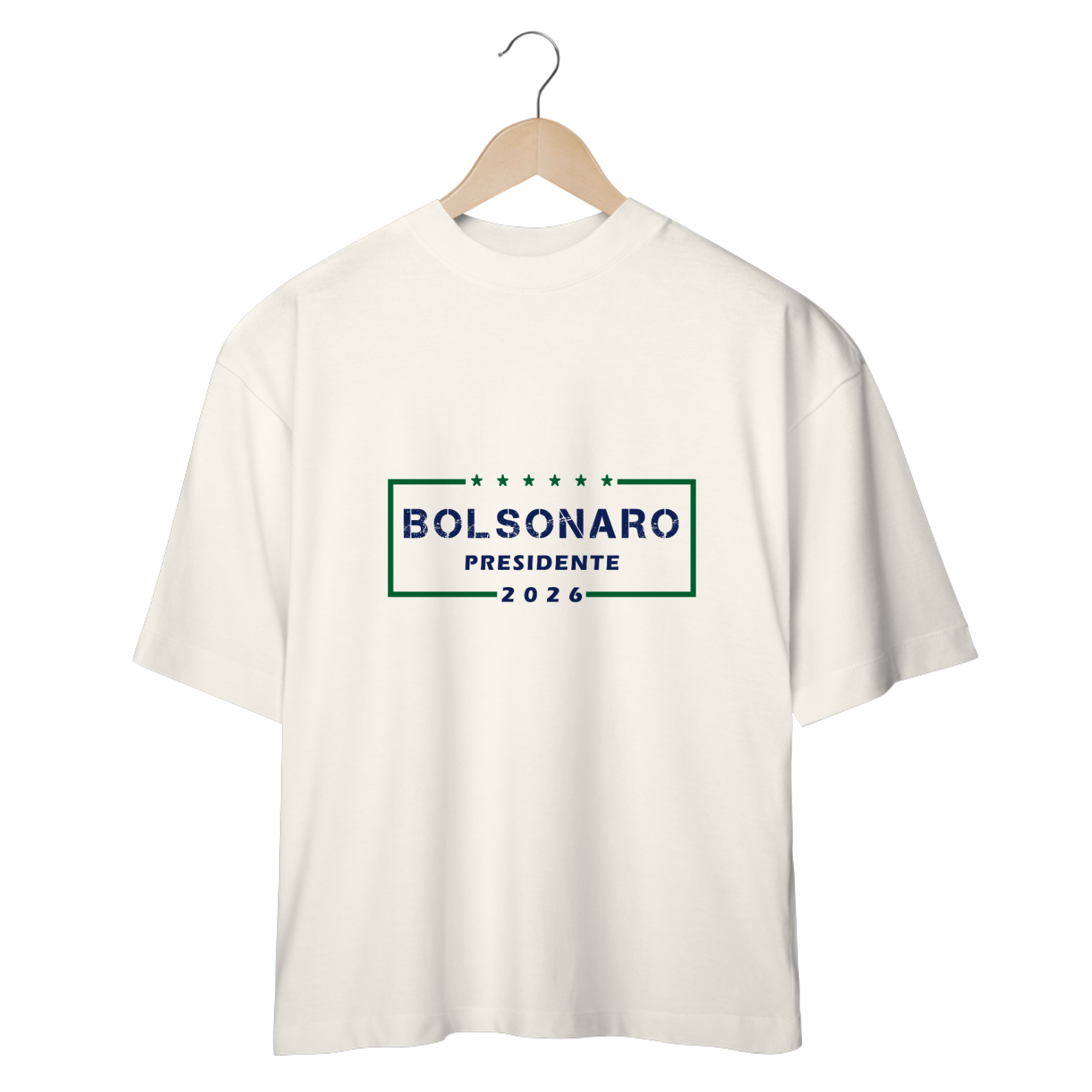 Nome do produto: Oversize Bolsonaro Presidente