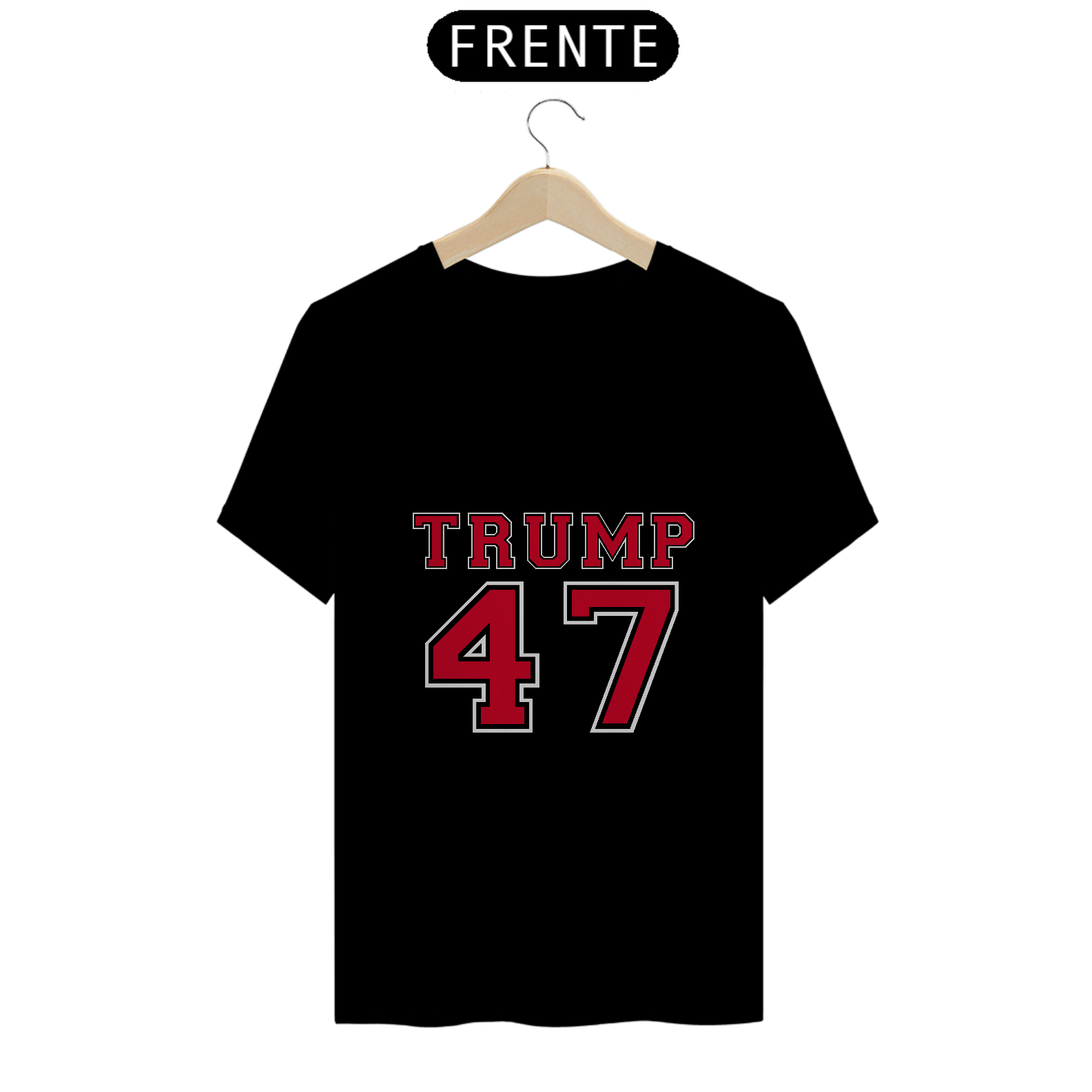 Nome do produto: T-Shirt Pima Trump 47