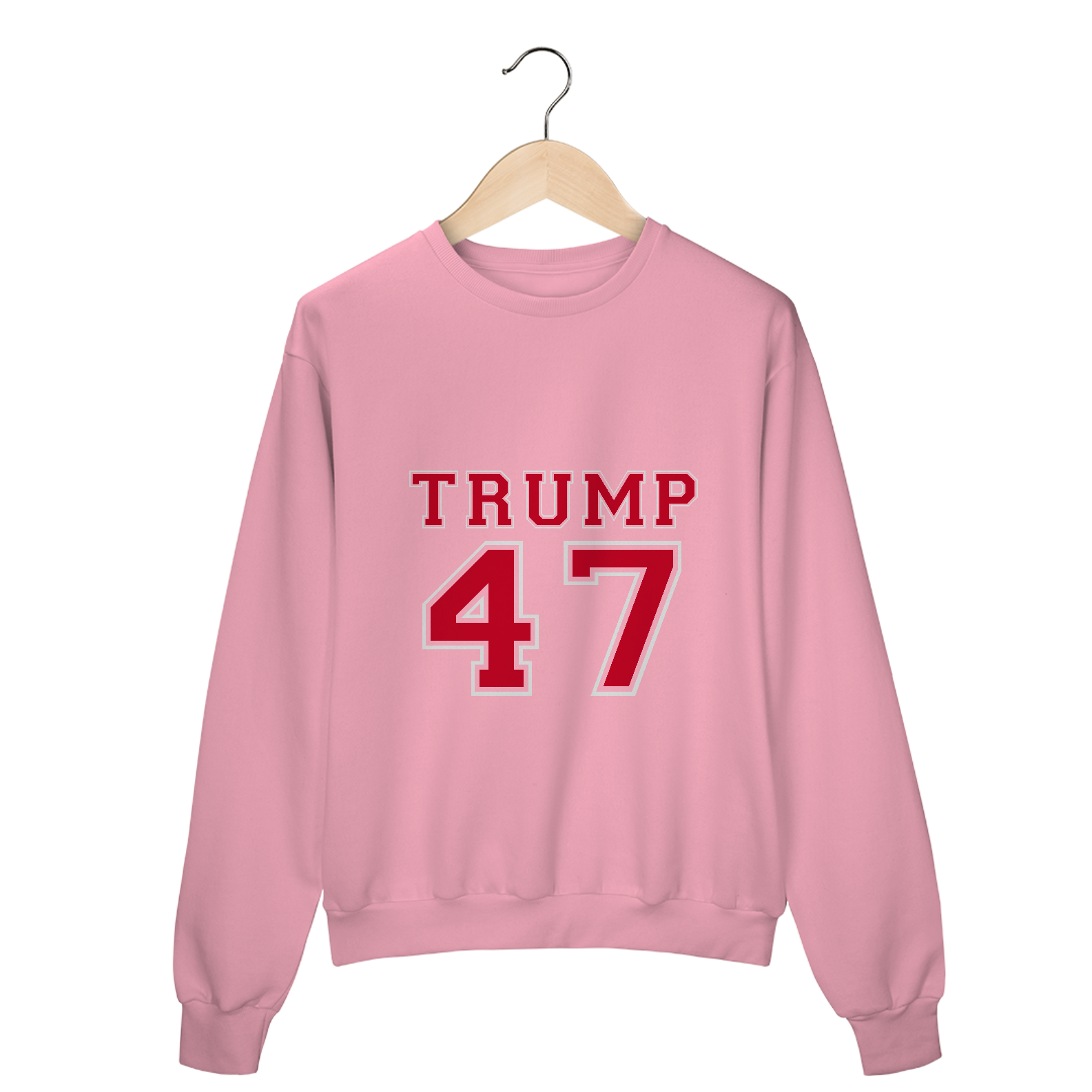 Nome do produto: Moletom Fechado Trump 47