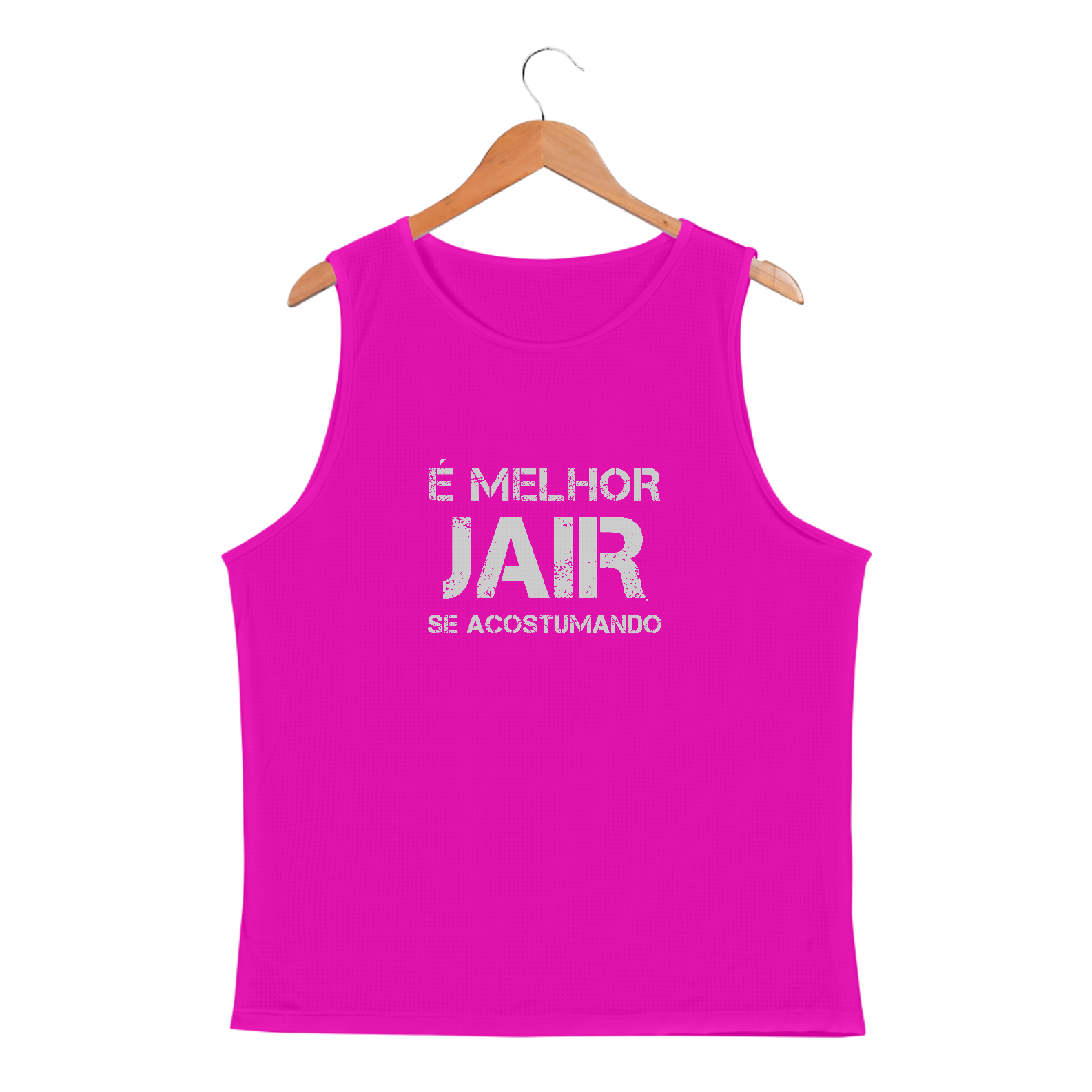 Nome do produto: Regata Dry UV Melhor Jair se Acostumando