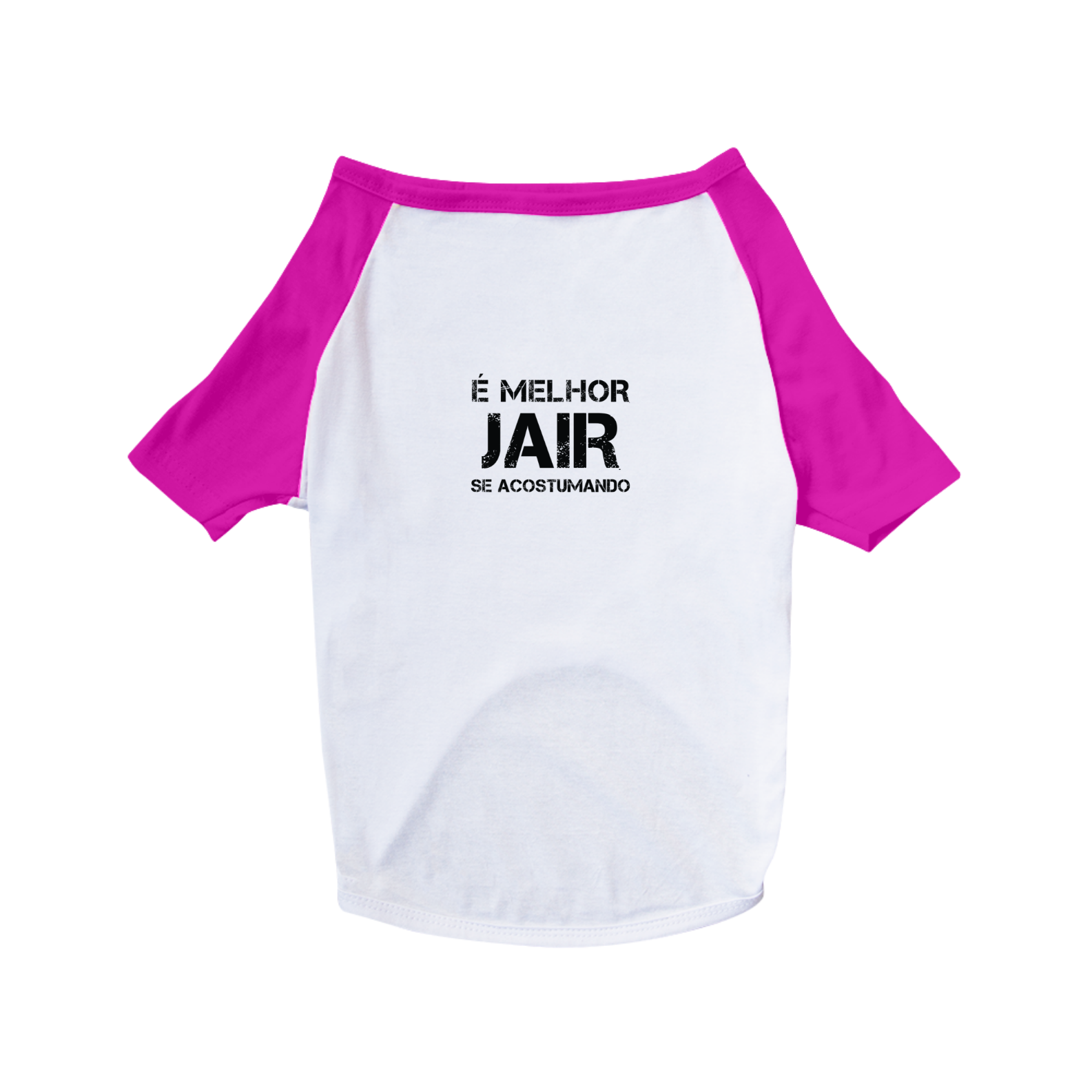 Nome do produto: T-Shirt Pet Melhor Jair se Acostumando
