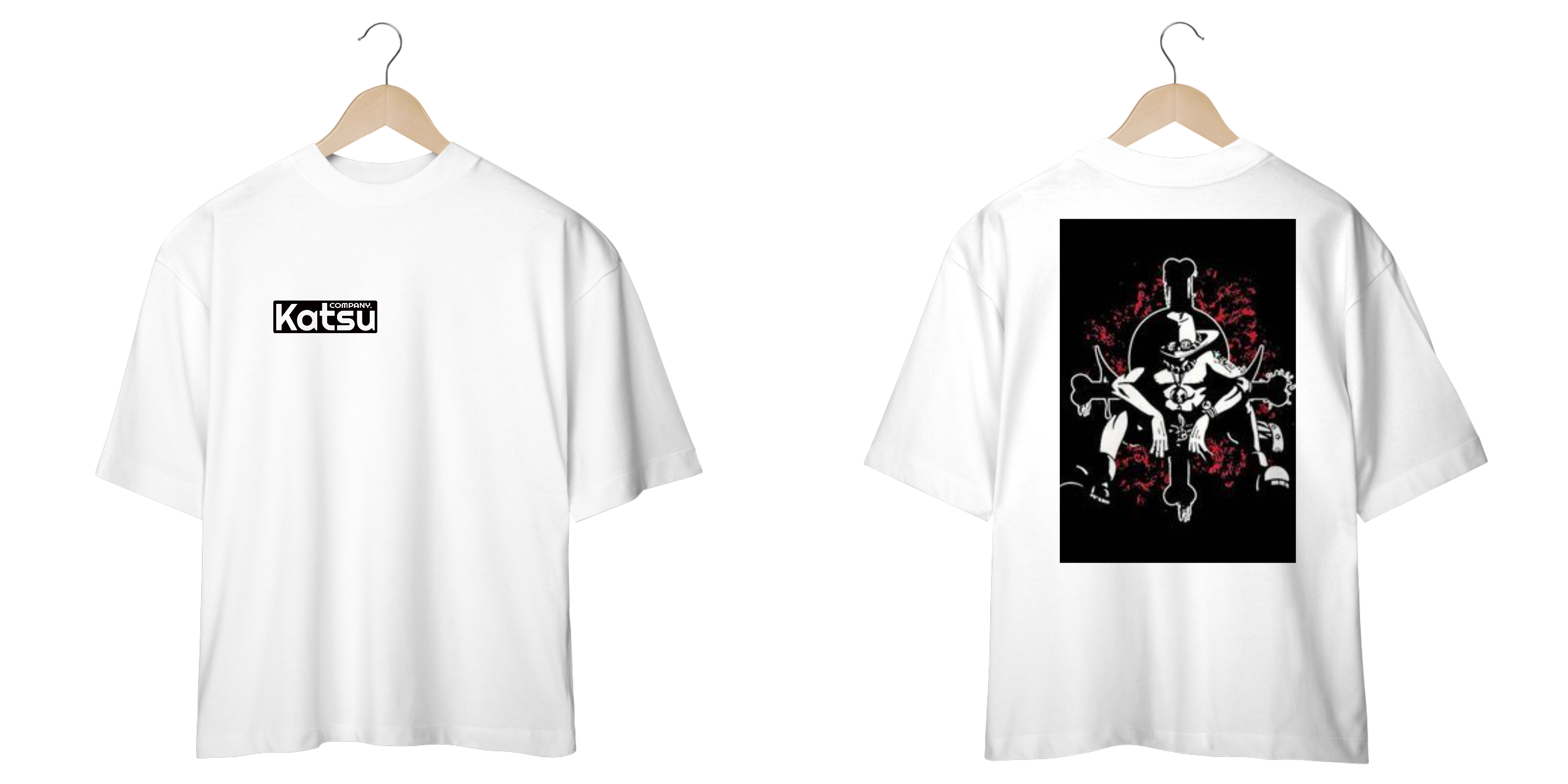 Nome do produto: Camiseta Oversized One Piece Ace KC05