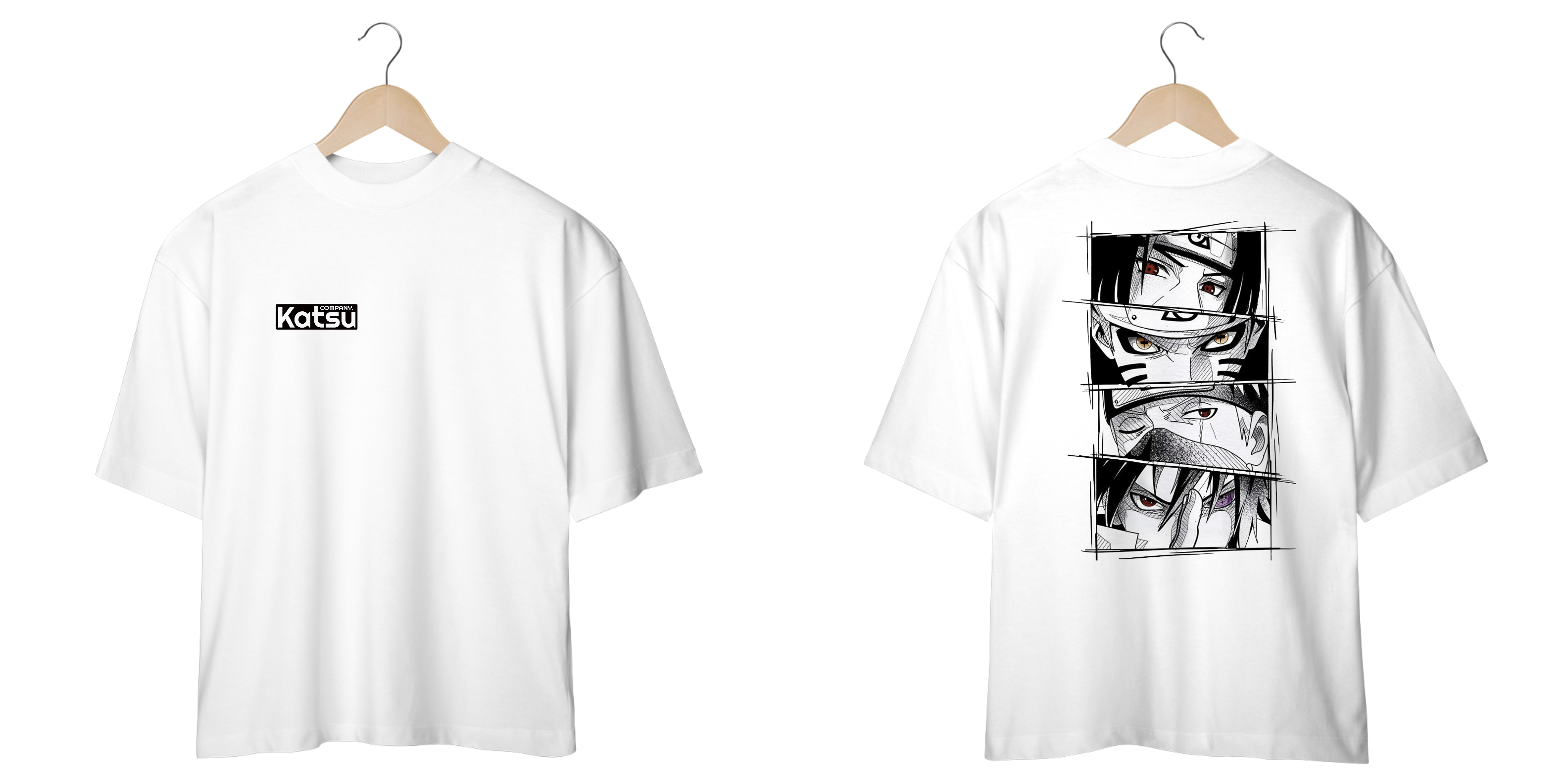 Nome do produto: Camiseta Oversized Naruto Shippuden KC04