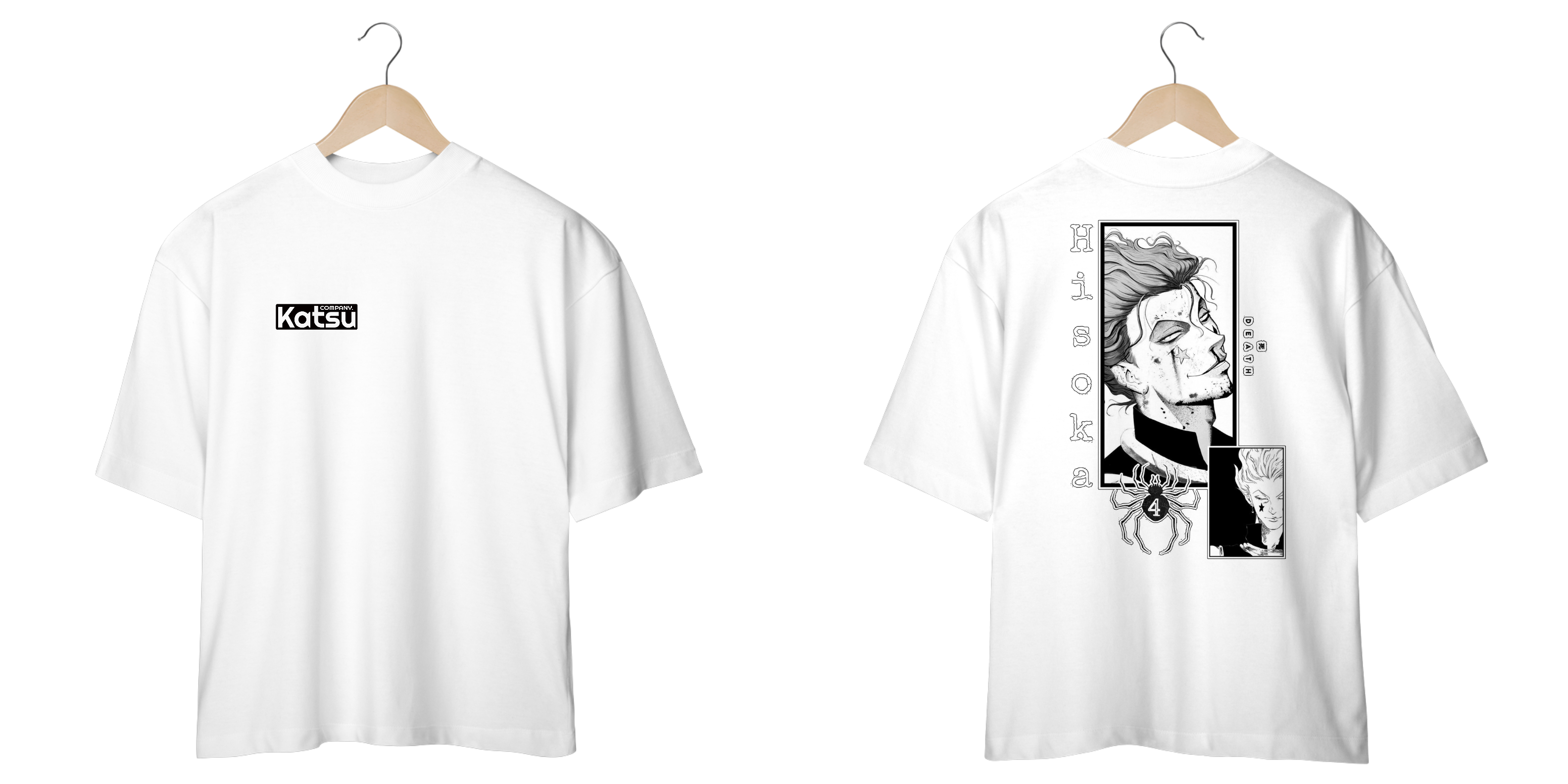 Nome do produto: Camiseta Oversized Hunter x Hunter Hisoka