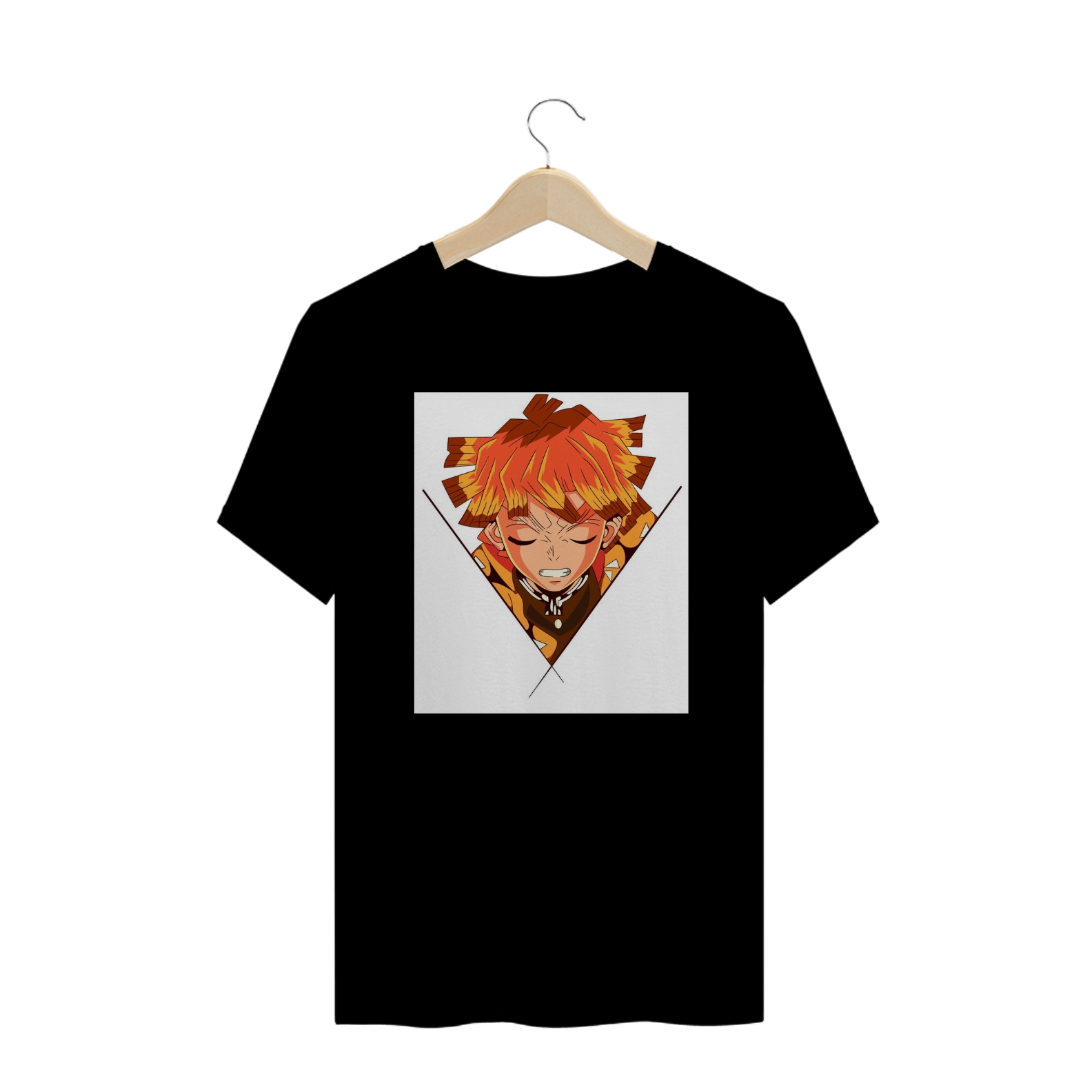 Nome do produto: Camisa T-Shits Zenitsu Demon Slayer