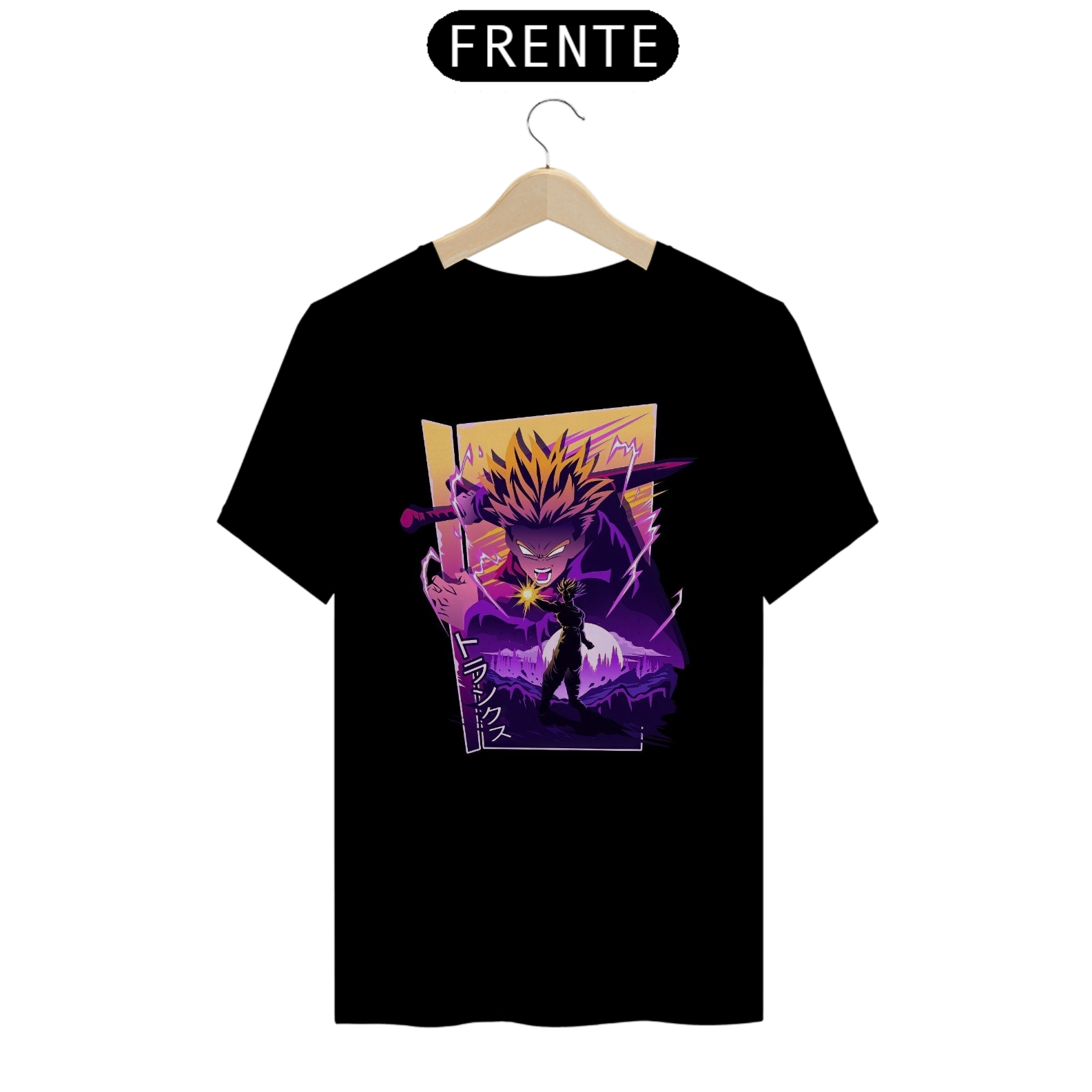 Nome do produto: camiseta trunks dragon ball 