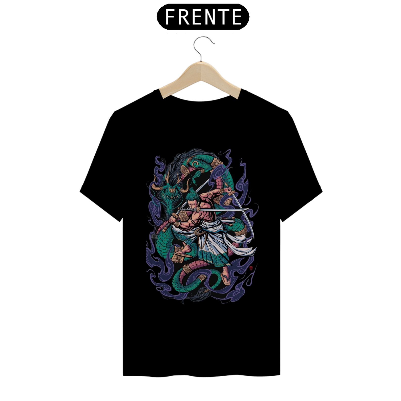 Nome do produto: camiseta zoro - one piece