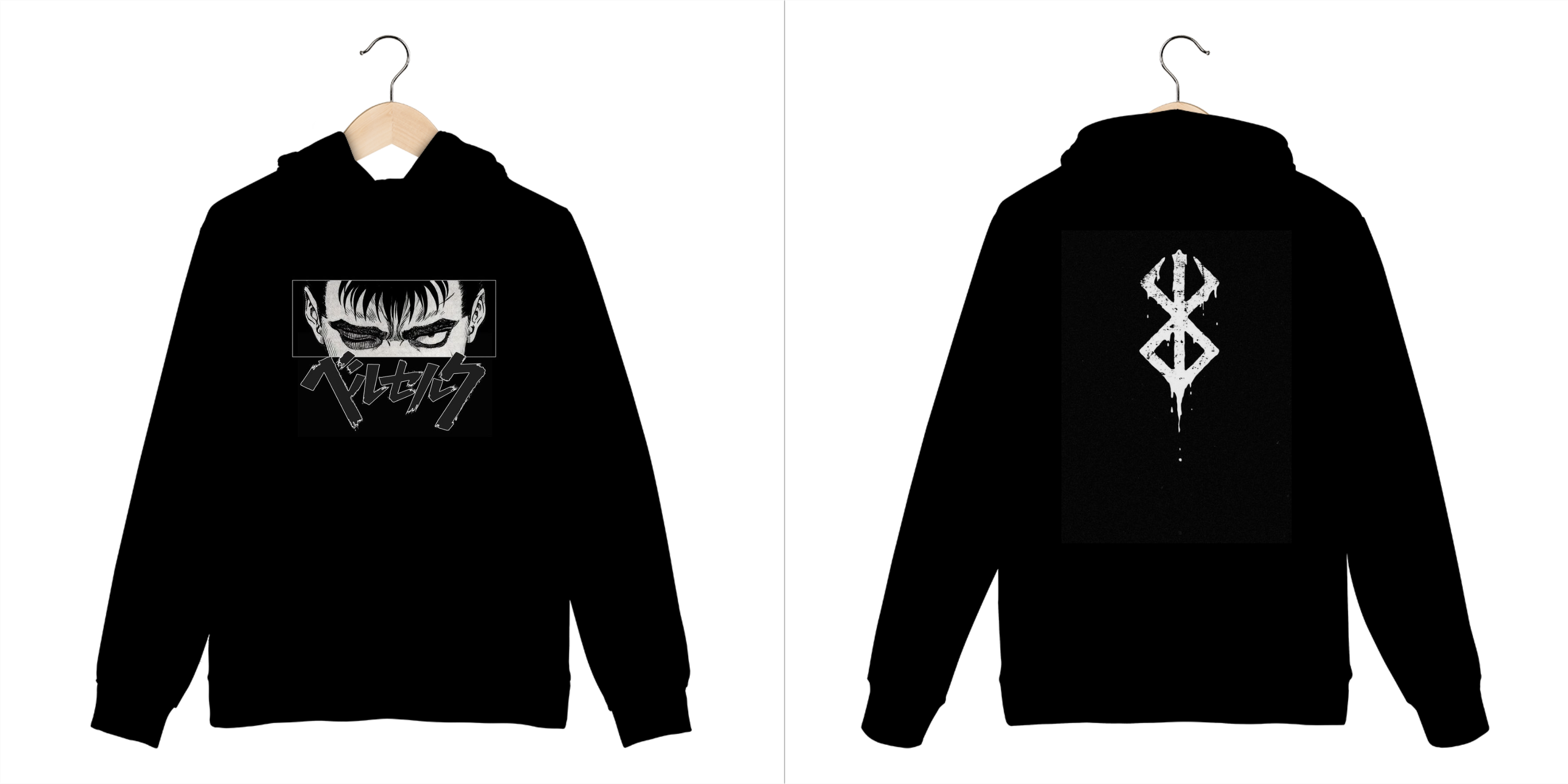 Nome do produto: Moletom canguru guts berserk