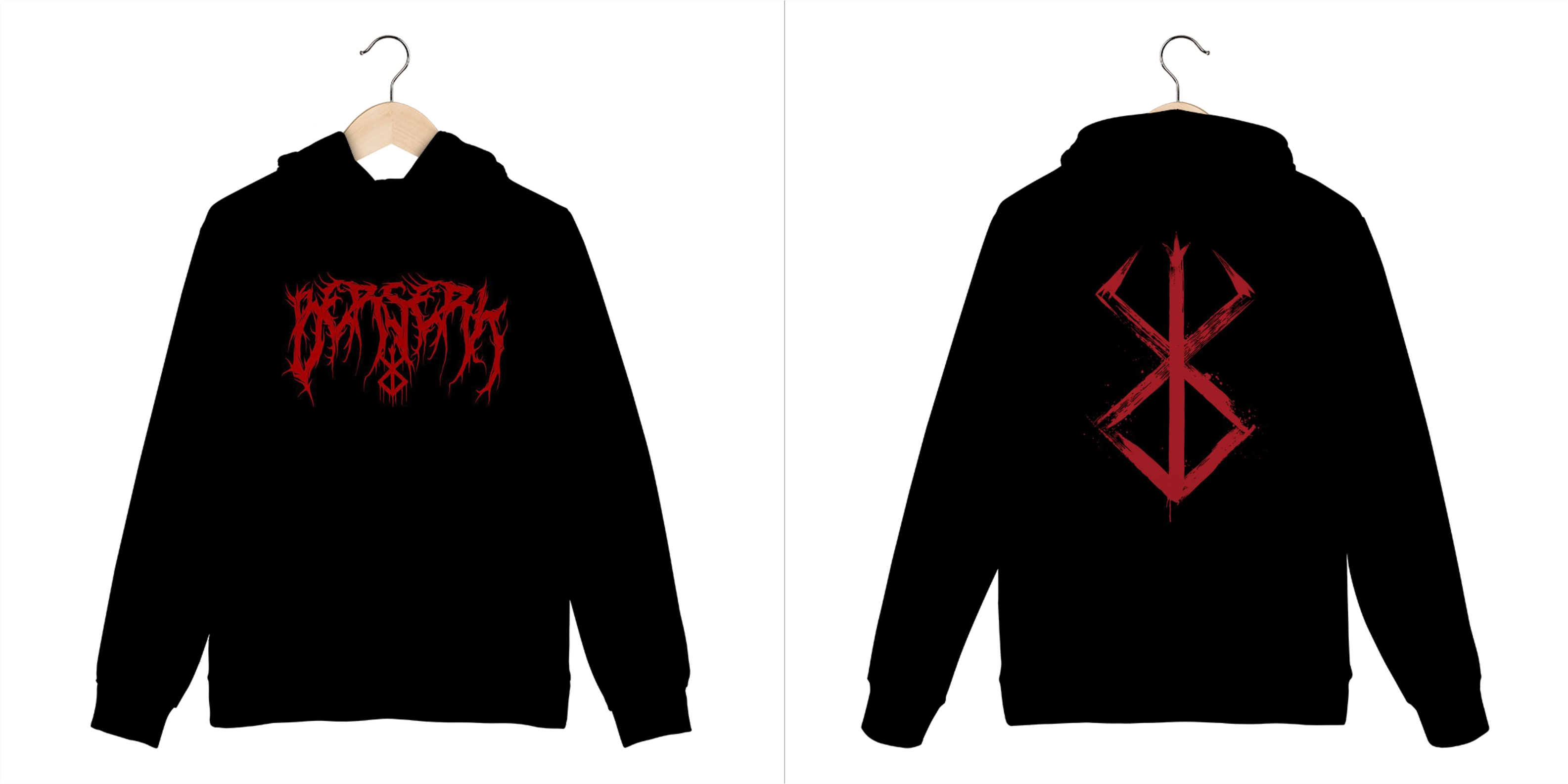 Nome do produto: Moletom canguru berserk - berserk