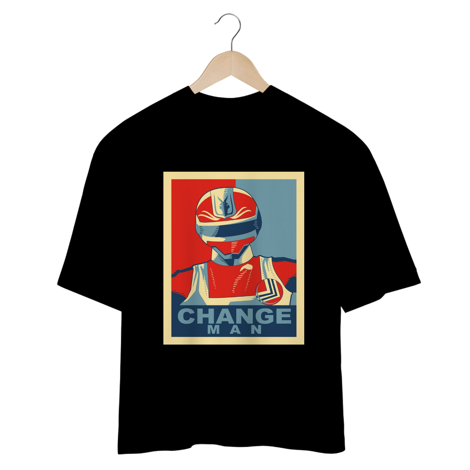 Camiseta Oversized de Changeman