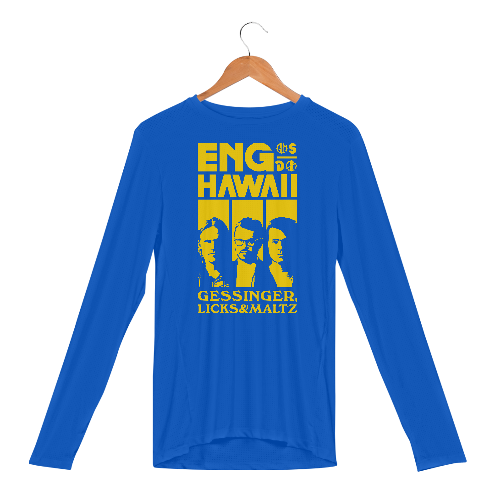 Nome do produto: Camiseta Manga Longa Sport Dur Flex UV Engenheiros do Hawaii, Gessinger, Licks & Maltz