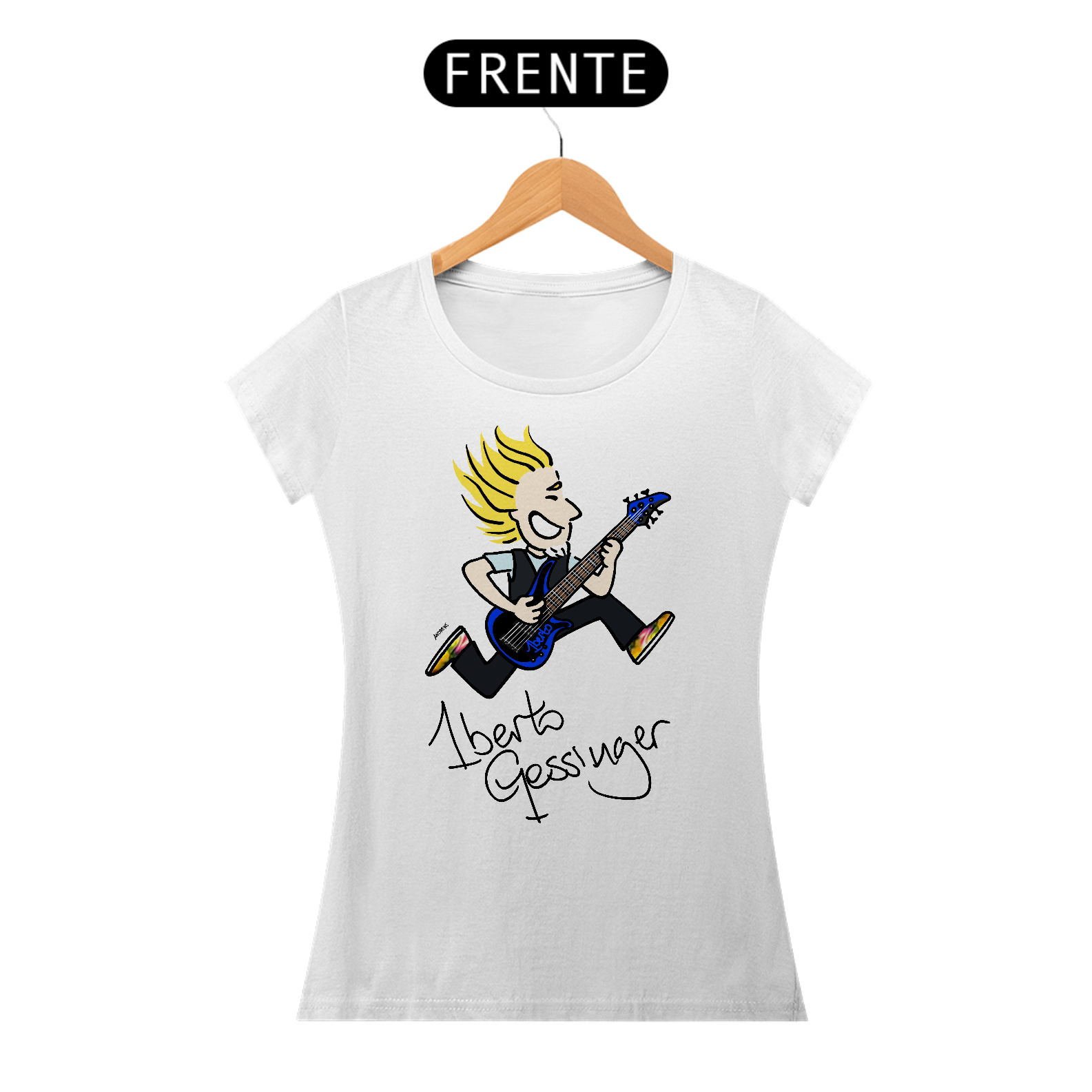 Nome do produto: Babylook Humberto Gessinger Não Vejo a Hora