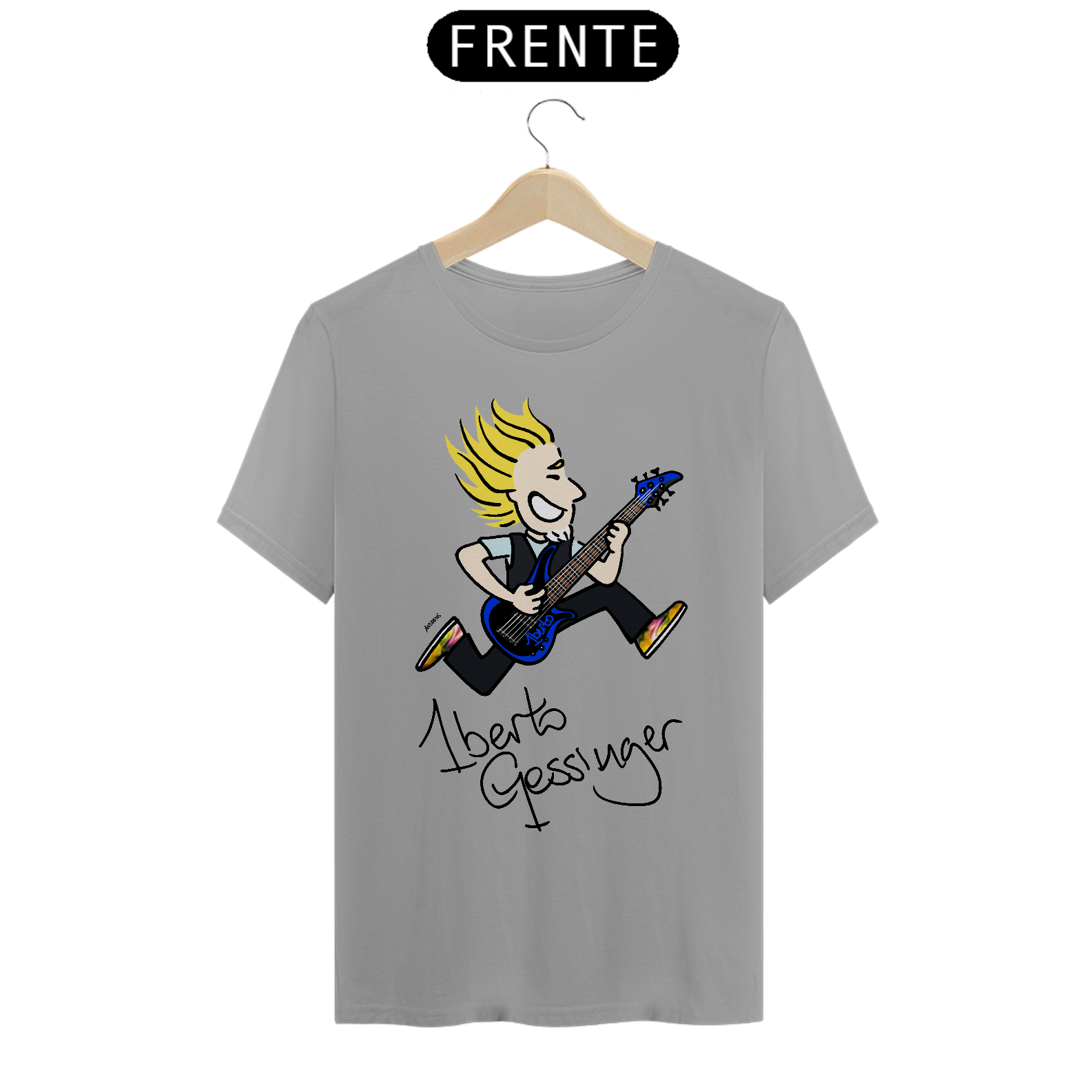 Nome do produto: T-Shirt Humberto Gessinger Não Vejo a Hora