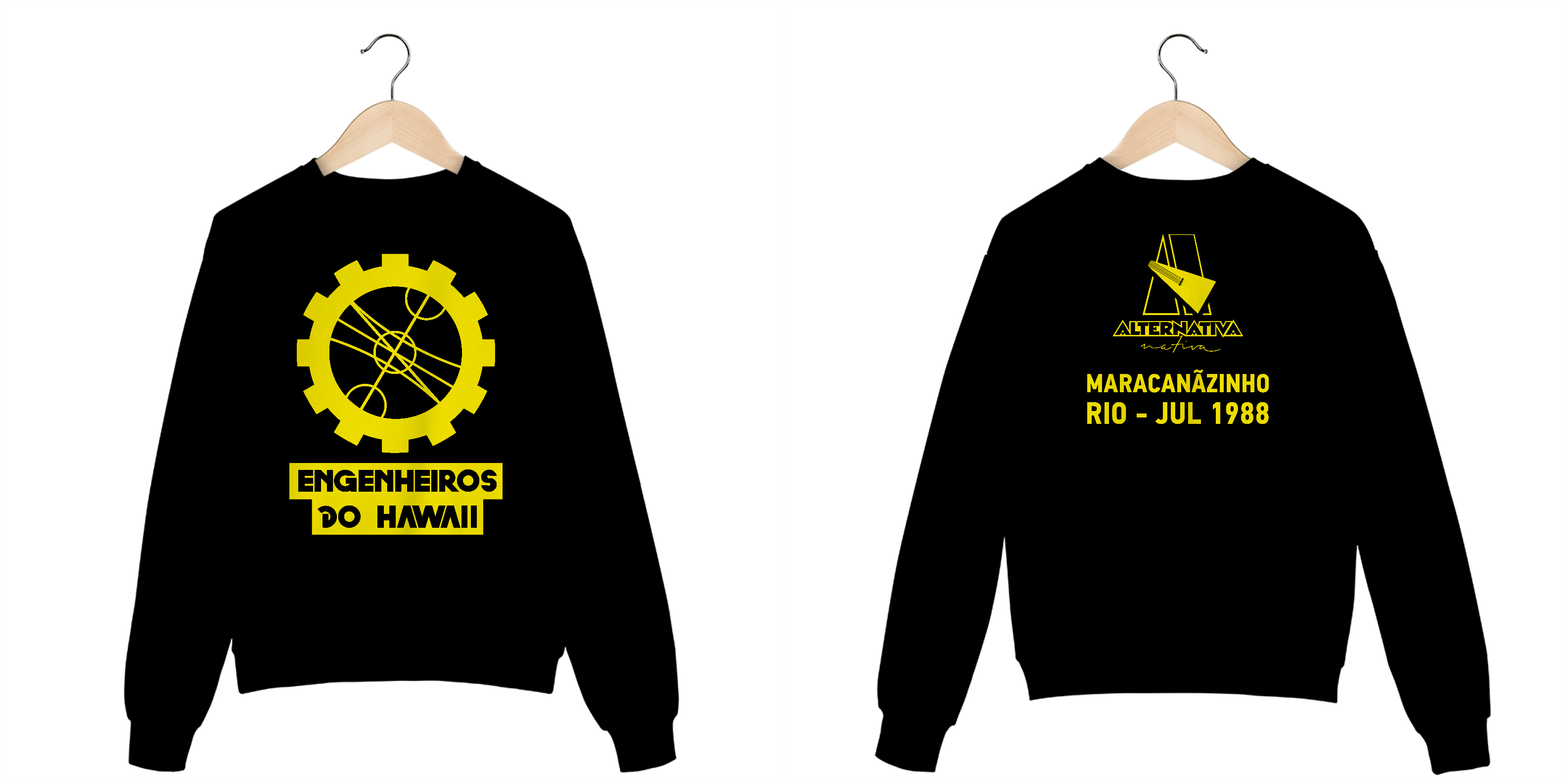 Nome do produto: Moletom Engenheiros do Hawaii - A Revolta dos Dandis, Alternativa Nativa
