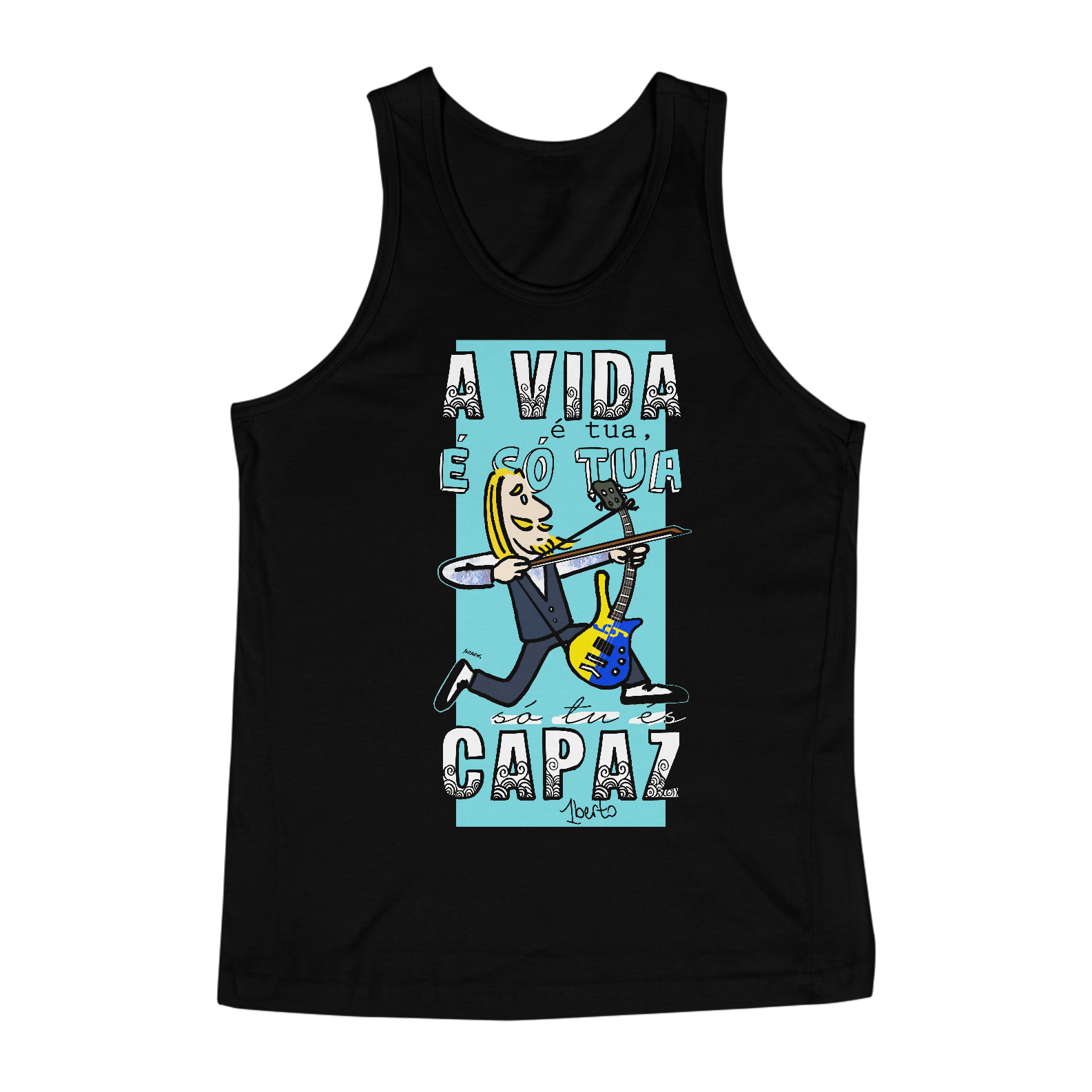 Nome do produto: Regata Humberto Gessinger, A Vida é Tua