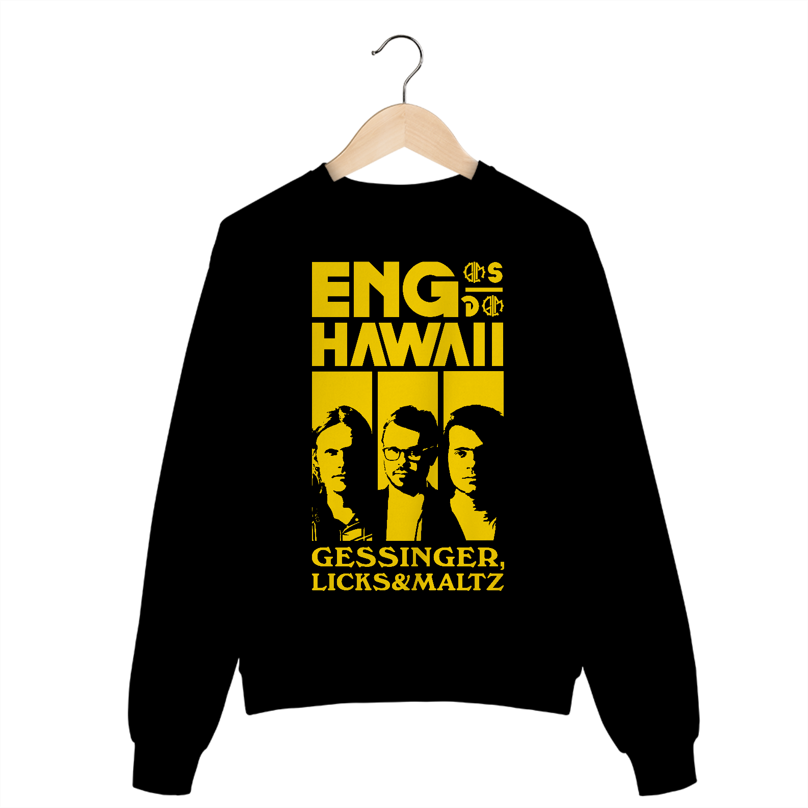 Nome do produto: Moletom Engenheiros do Hawaii, Gessinger, Licks & Maltz