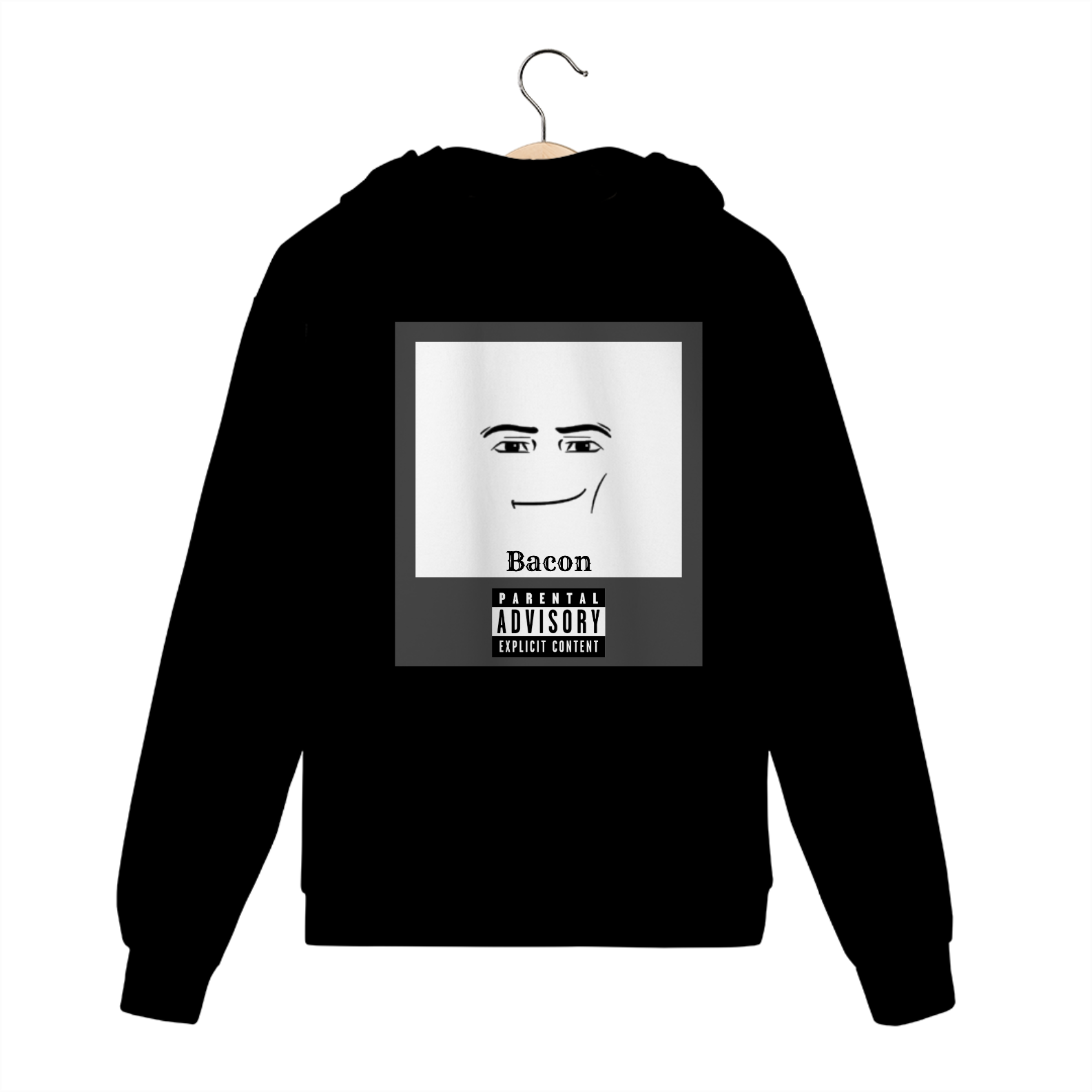 Nome do produto: Moletom Bacon (com capuz)