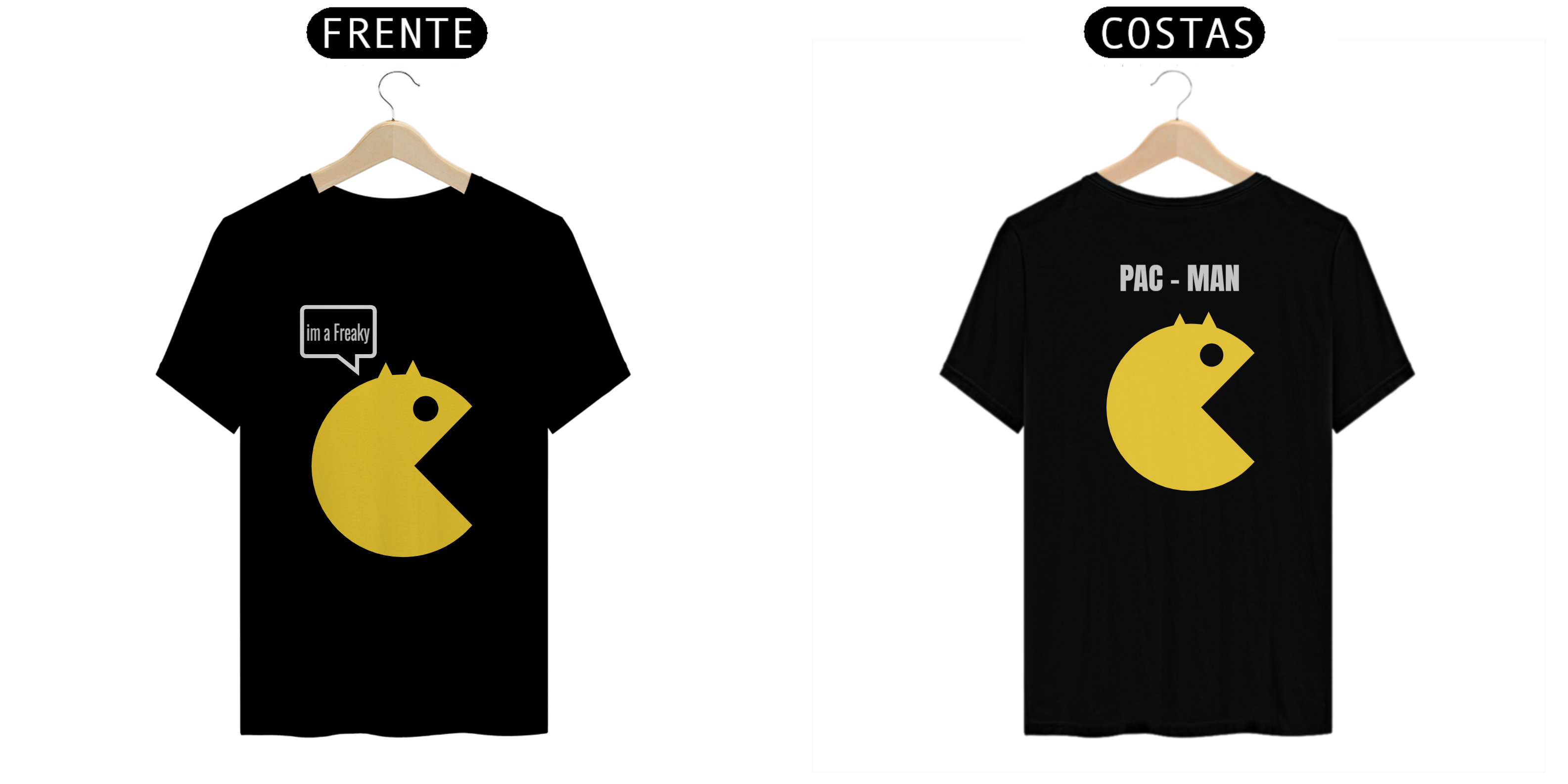 Nome do produto: Camisa Elegante Pacman
