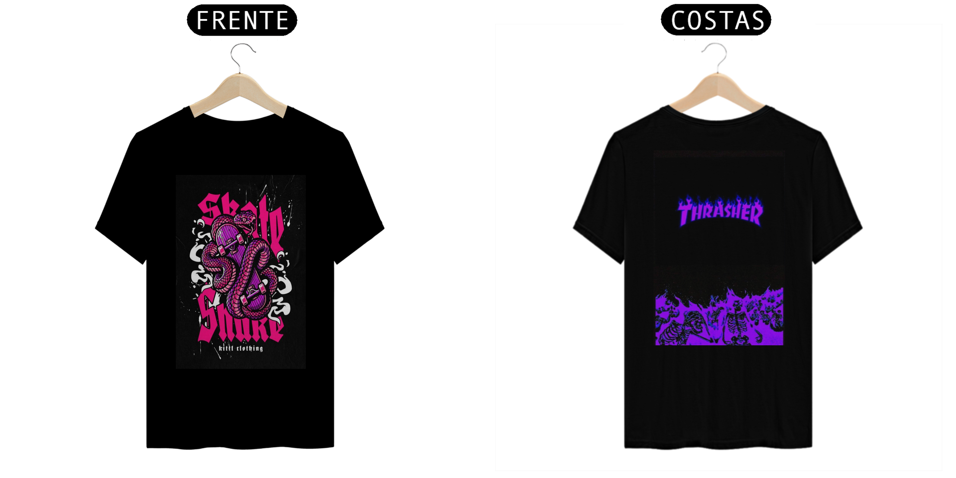 Nome do produto: Camisa Elegante de Skatista