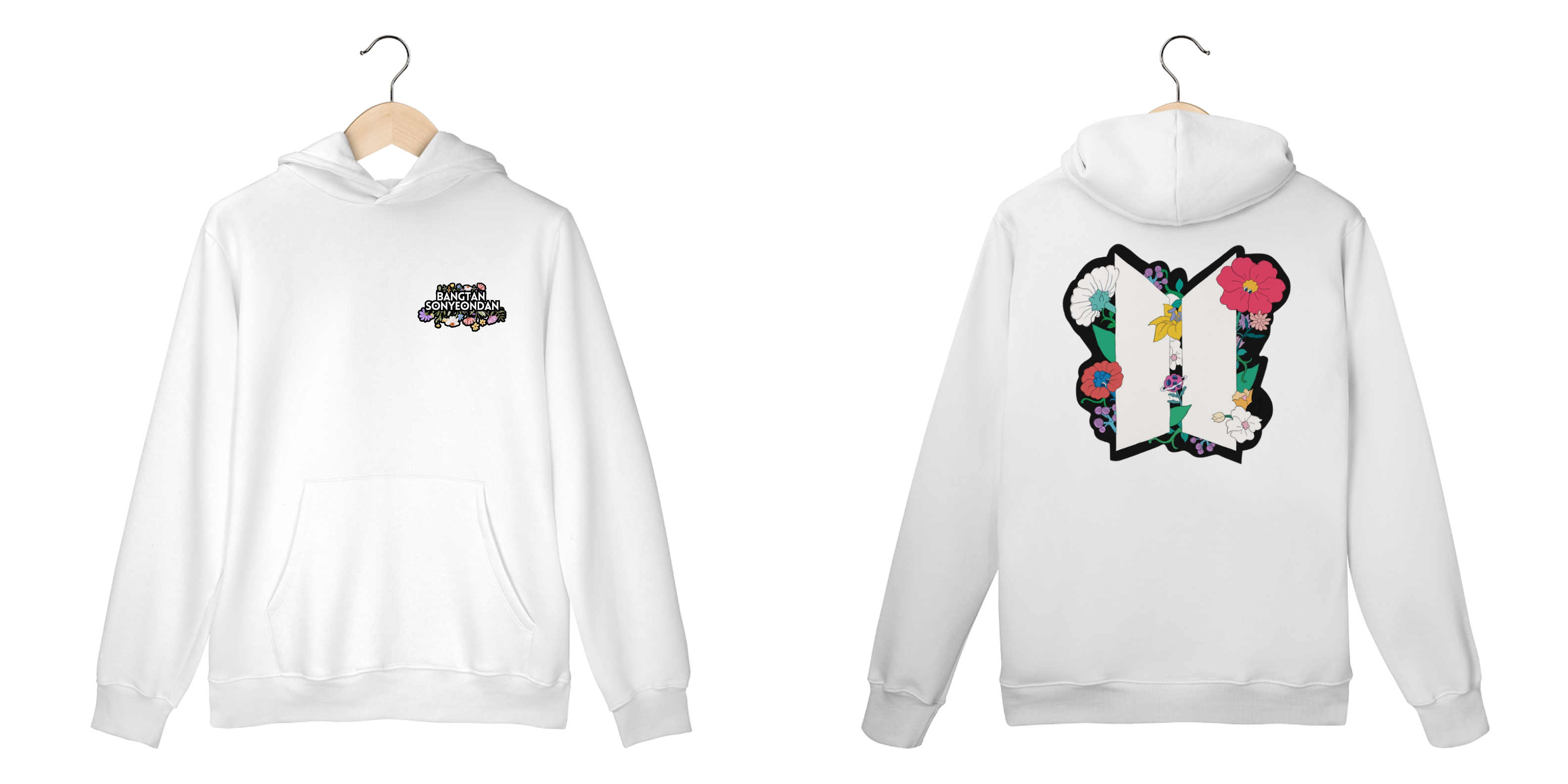 Nome do produto: Moletom BTS Floral