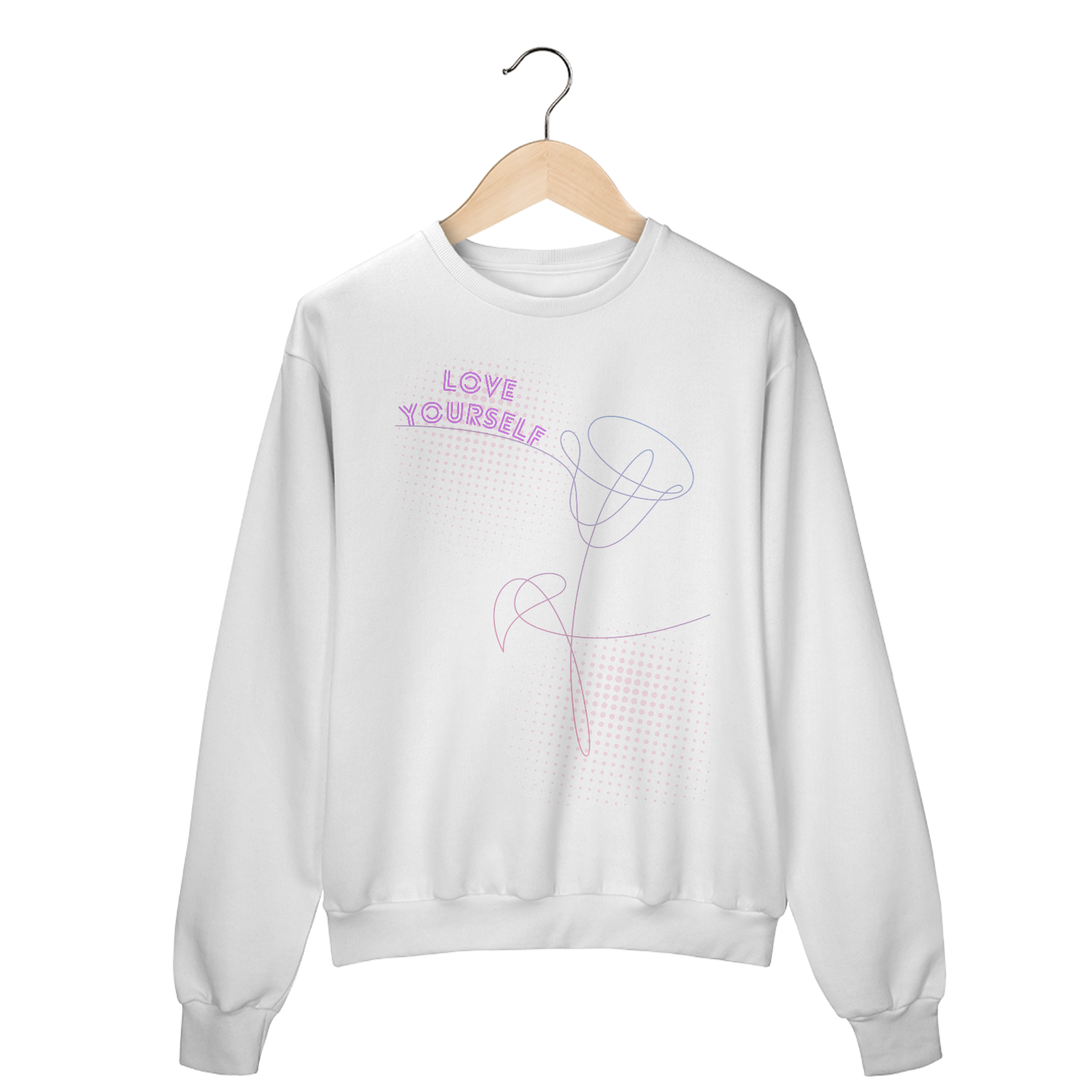 Nome do produto: Moletom Love Yourself