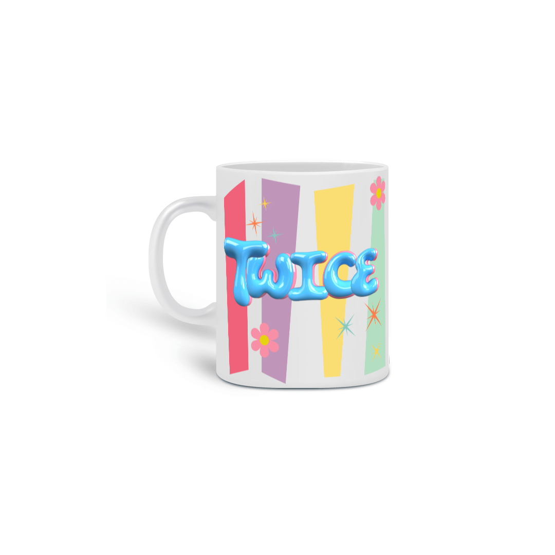 Nome do produto: Caneca Twice Once