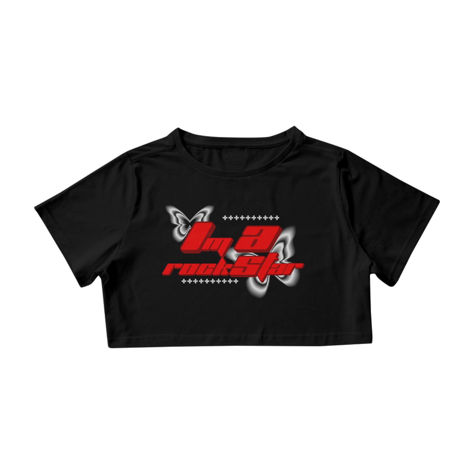 Nome do produto: Cropped I\'m a Rockstar