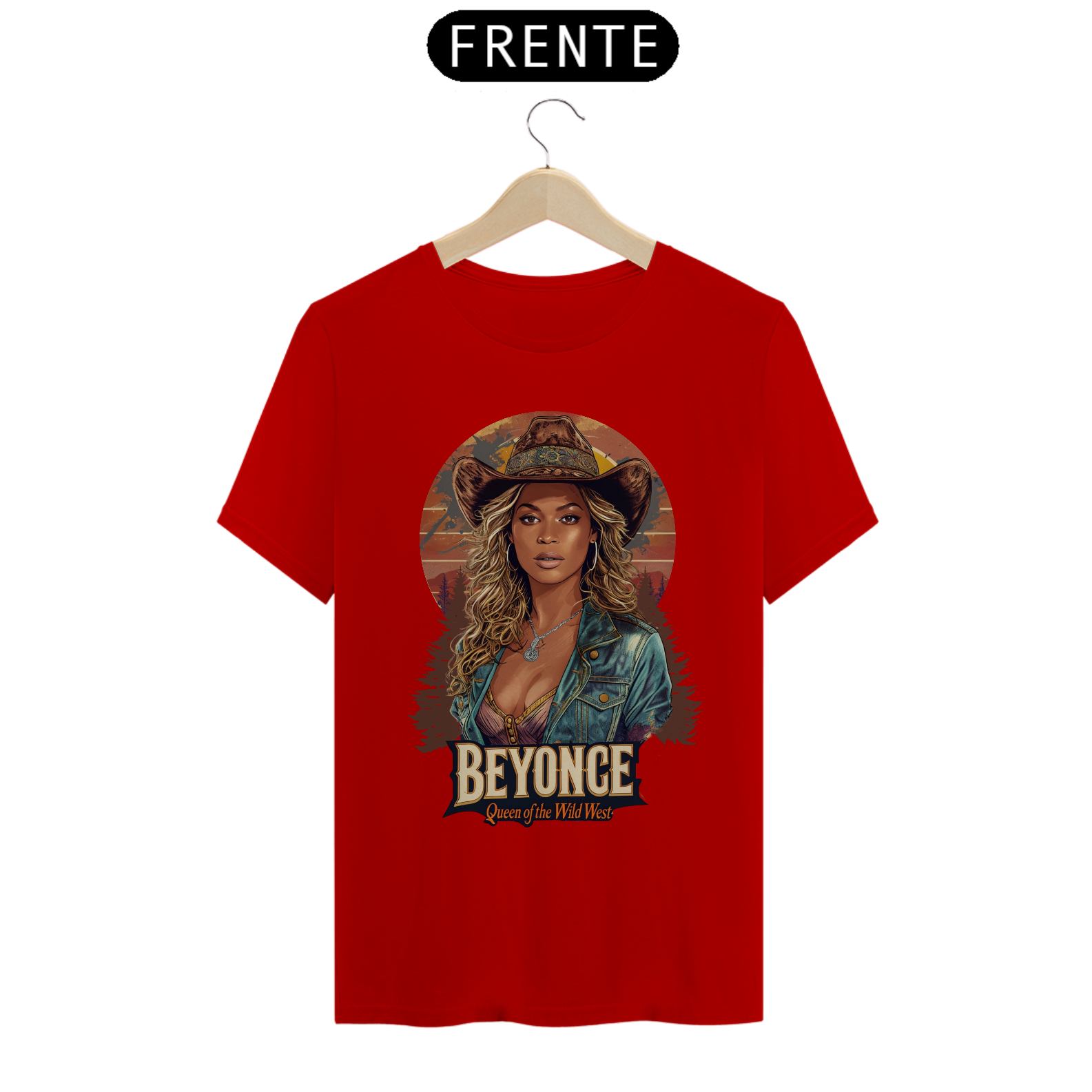 Nome do produto: Camisa Beyoncé Queen of Wild West