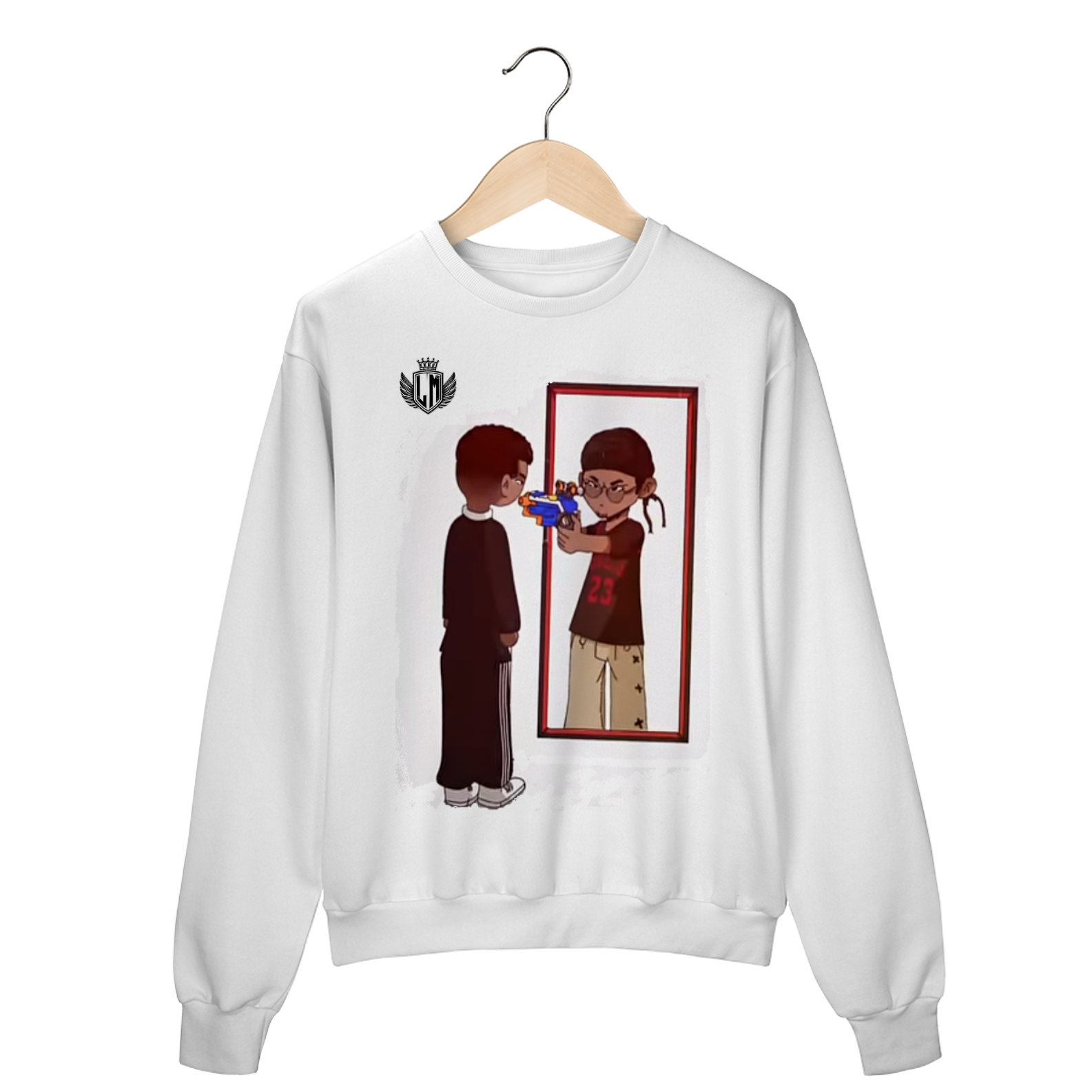 Nome do produto: Moletom Espelho Meu [GAPES]