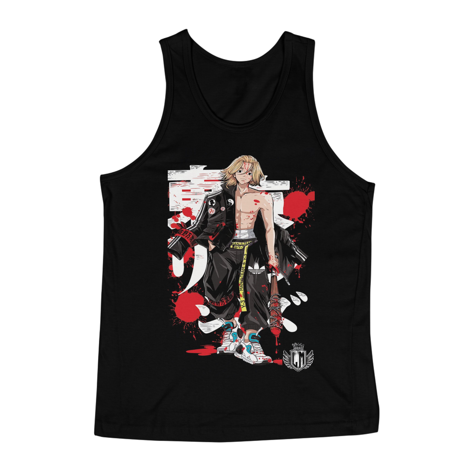 Nome do produto: Regata Masculina Anime [Tokyo]