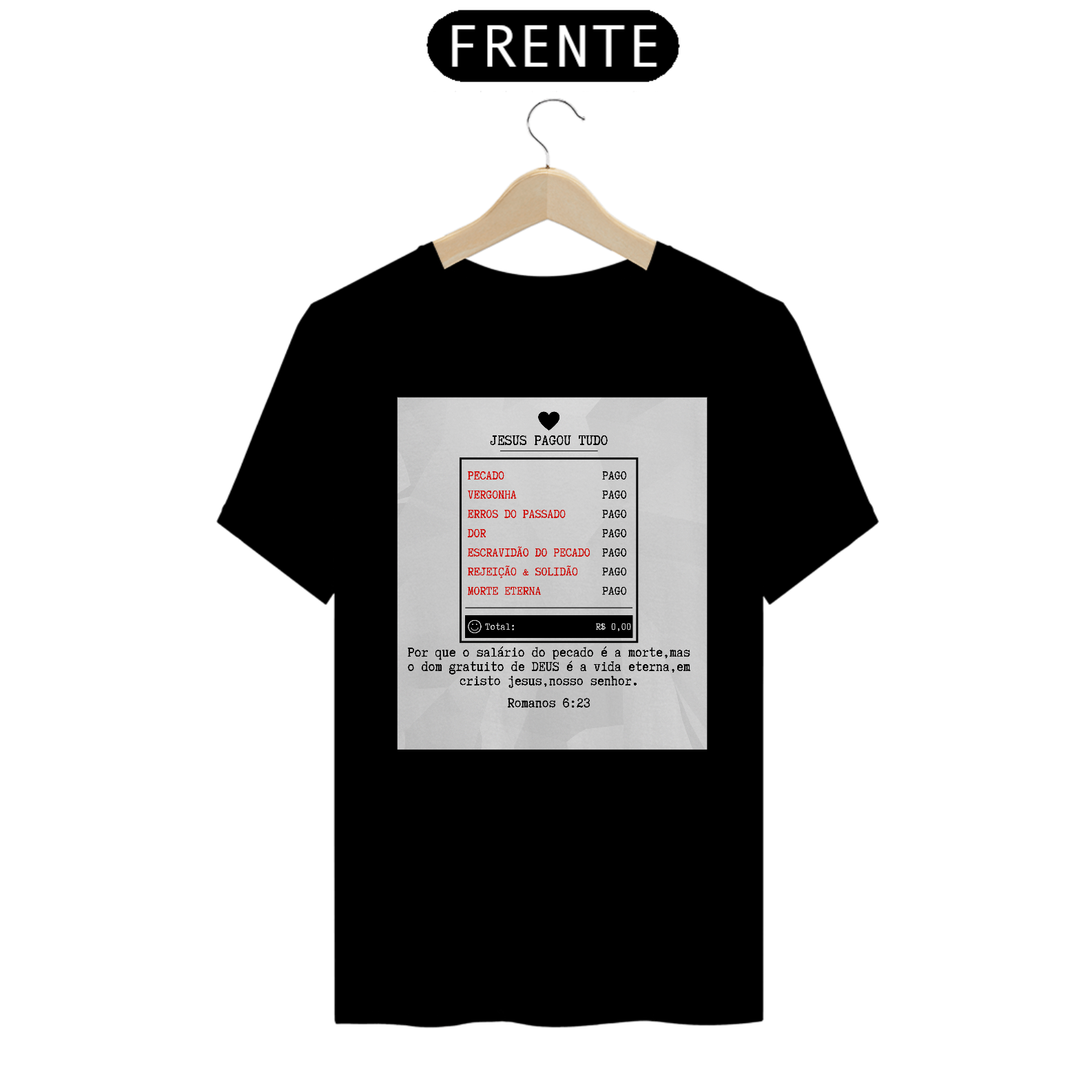 Nome do produto: JESUS PAGOU