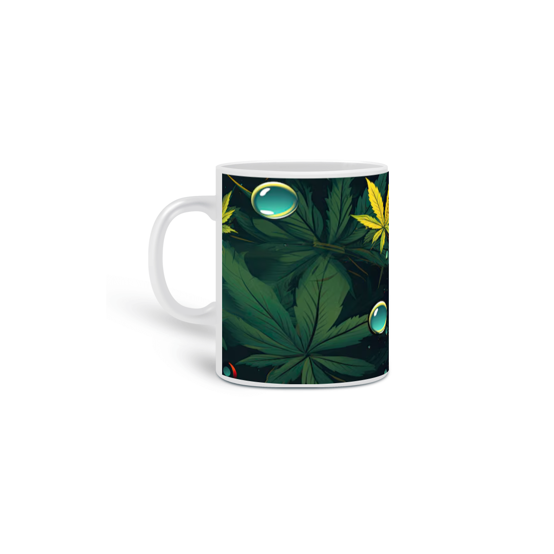 Nome do produto: Caneca weed bolha