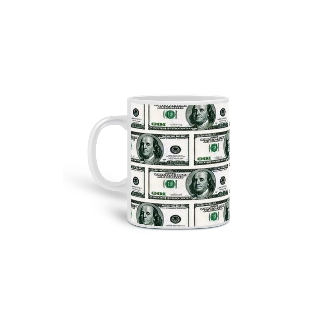 Nome do produto: Caneca  Dollar
