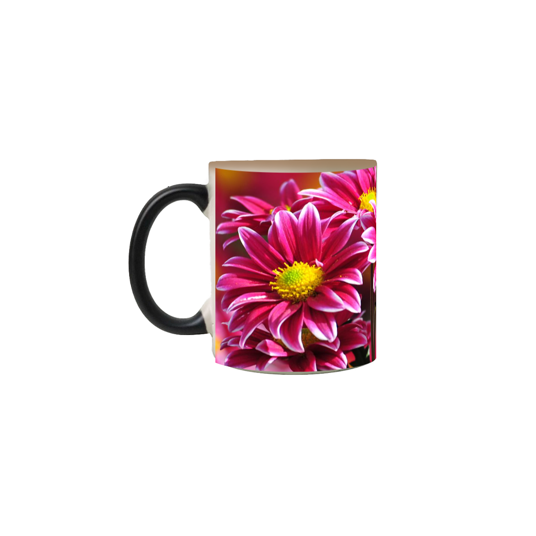 Nome do produto: Caneca Magica Flor Rosa 