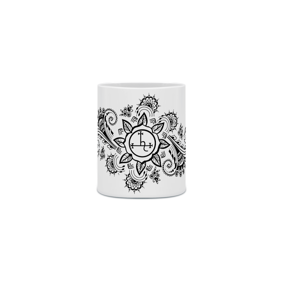 Nome do produto: Caneca mandala Sigilo de Lilith