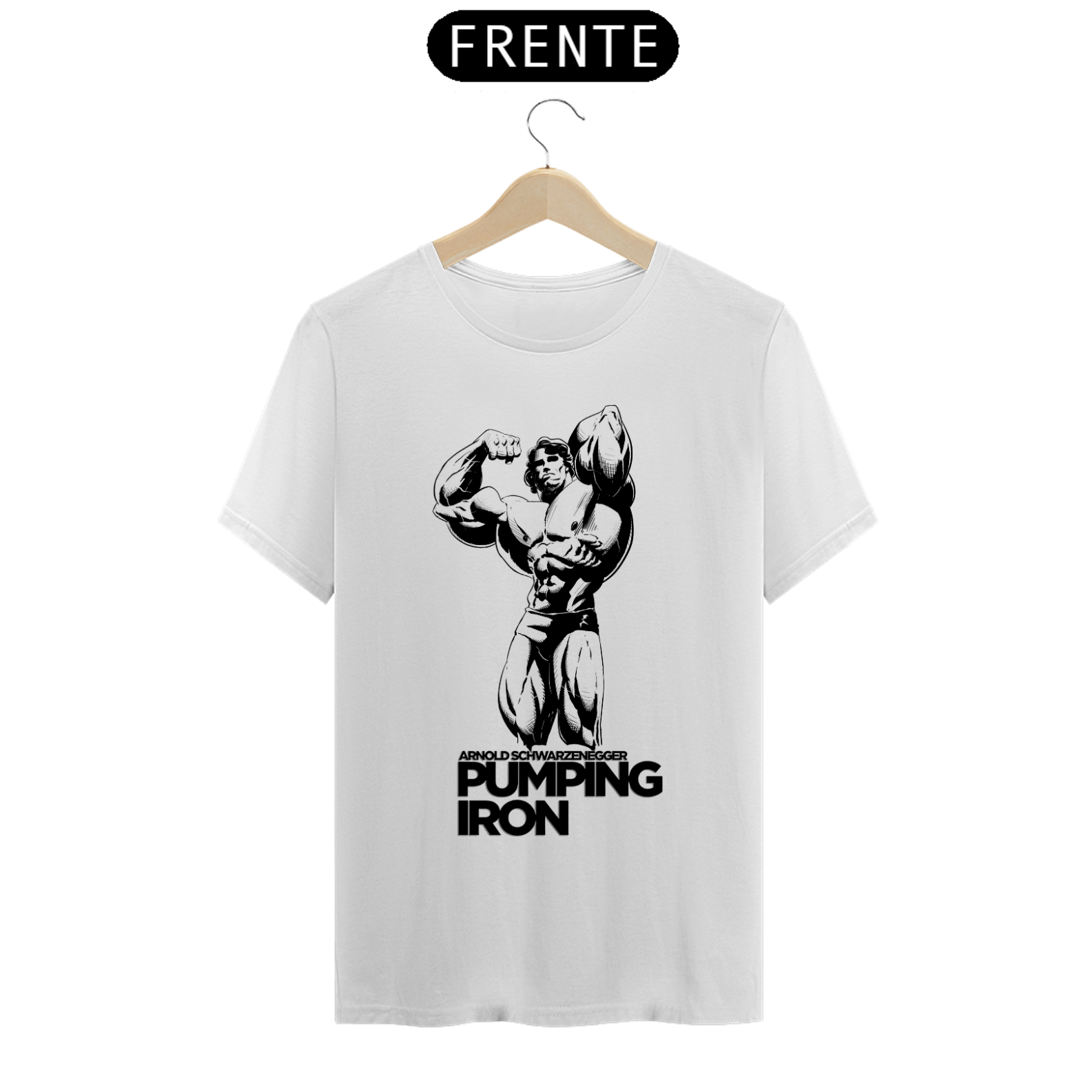 Nome do produto: Camiseta Arnold Pumping Iron