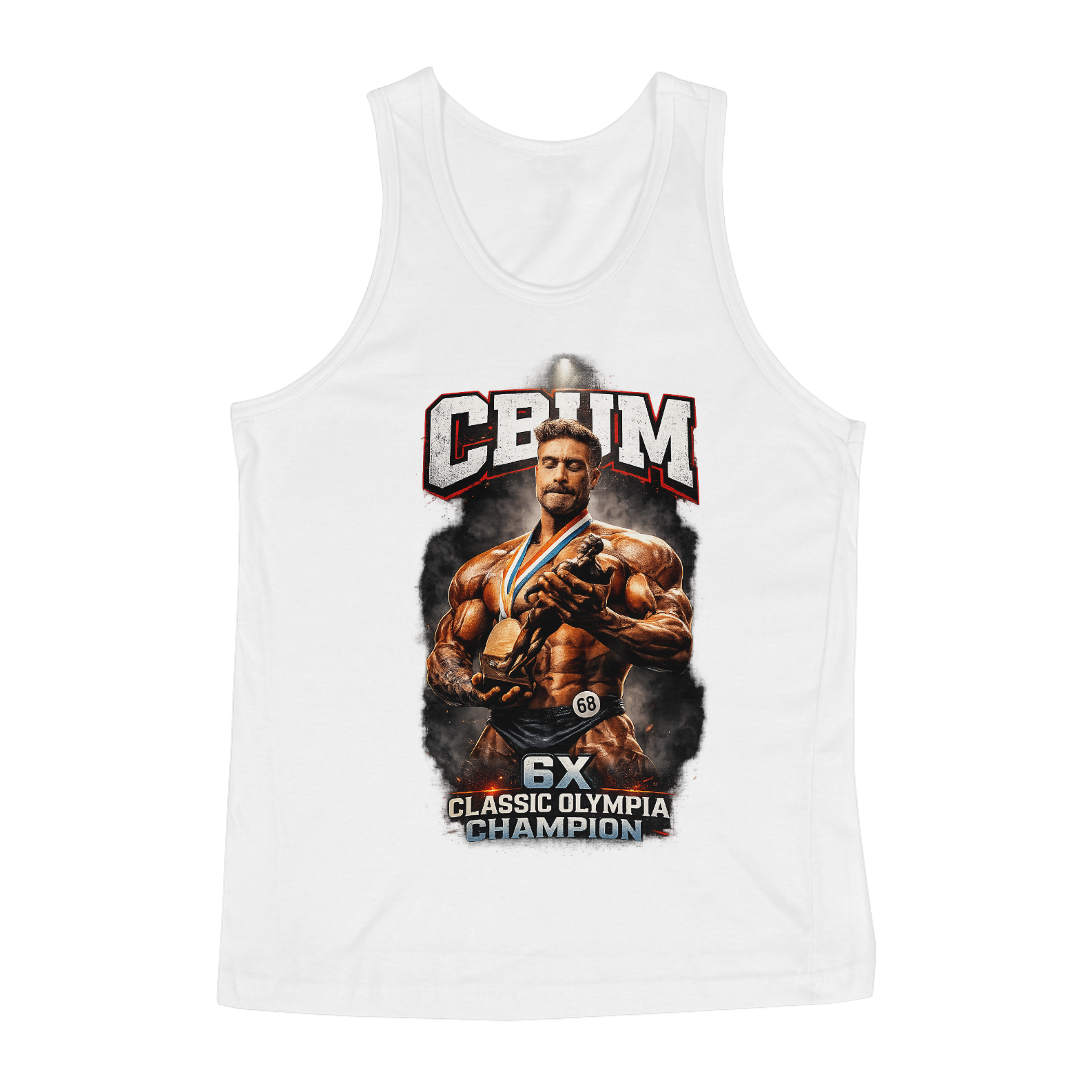 Nome do produto: Camiseta CBUM 6X CLASSIC OLYMPIA