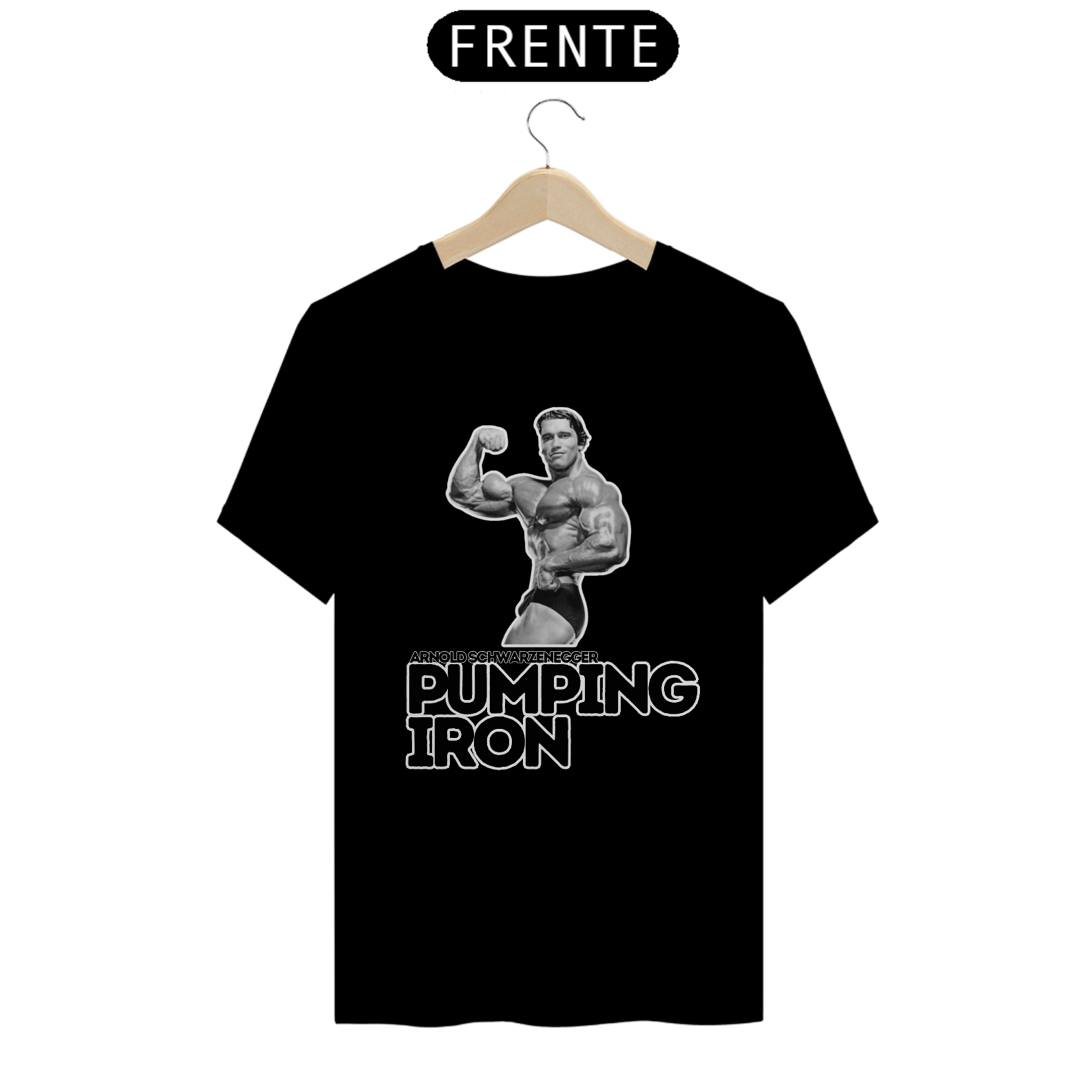 Nome do produto: Camiseta Pumping Iron escura