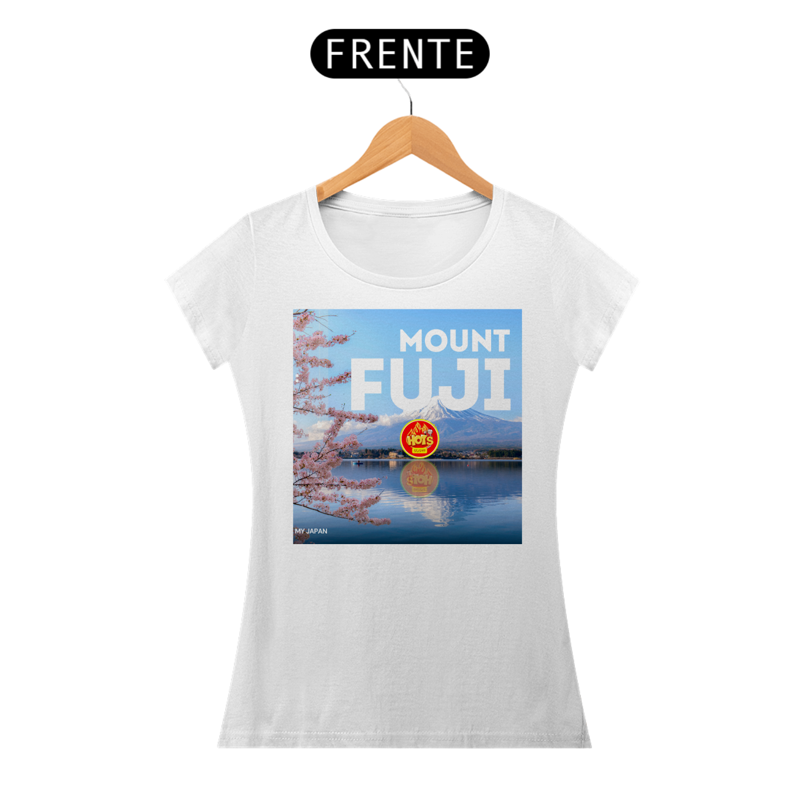 Nome do produto: CAMISA HOTS SUSHI MOUNT FUJI