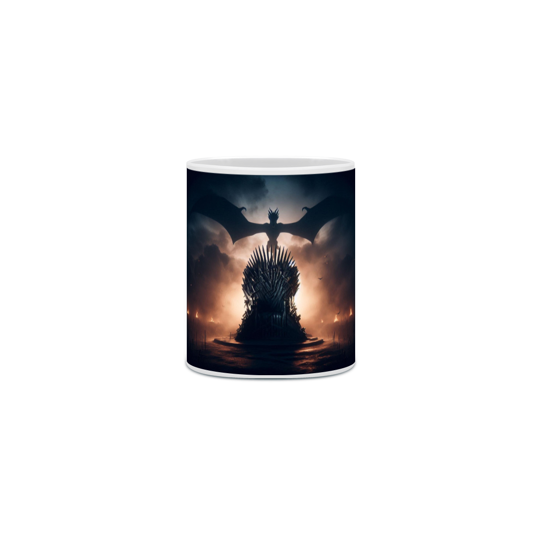 Nome do produto: Caneca Trono e Dragão
