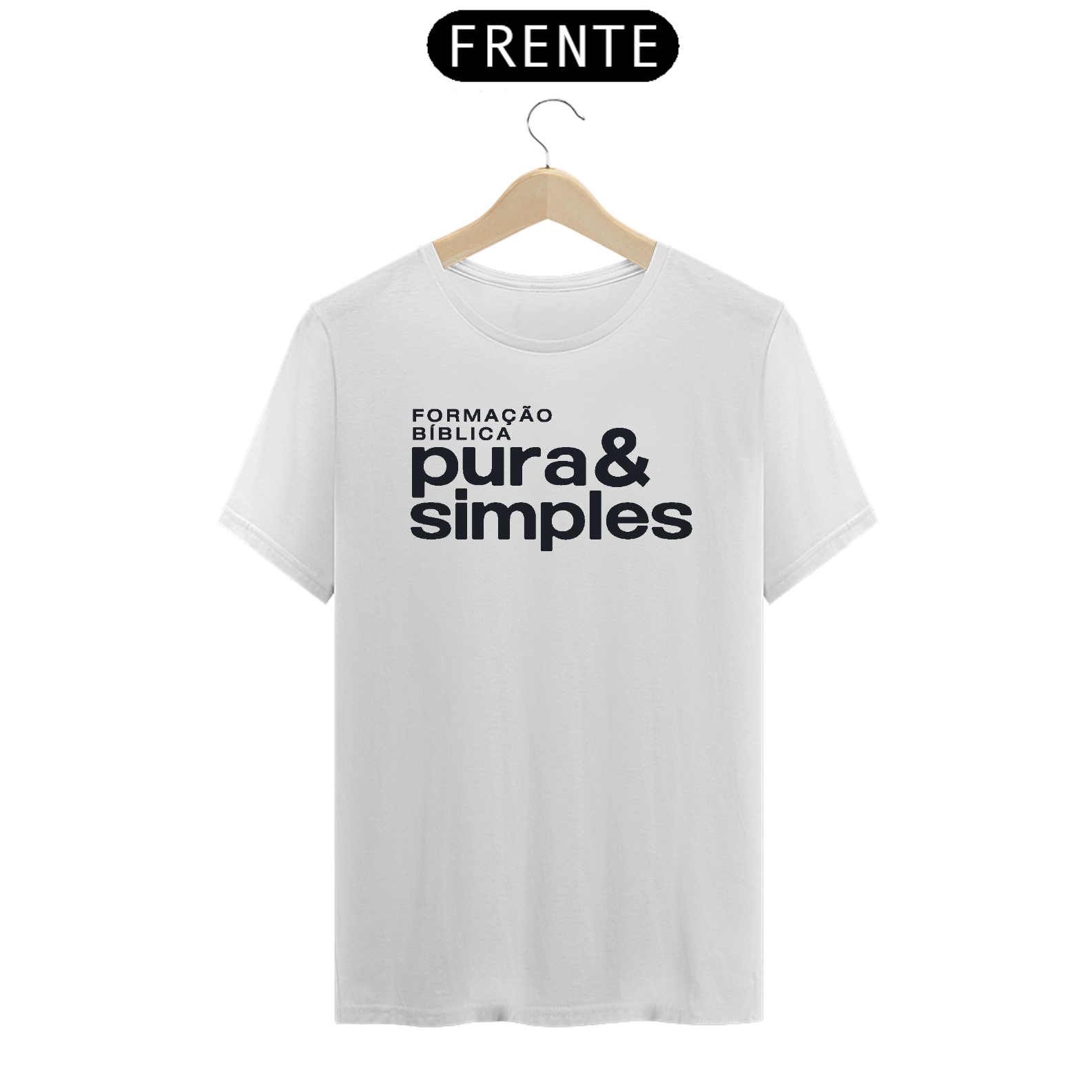 Nome do produto: Camiseta Formação Bíblica Pura&Simples