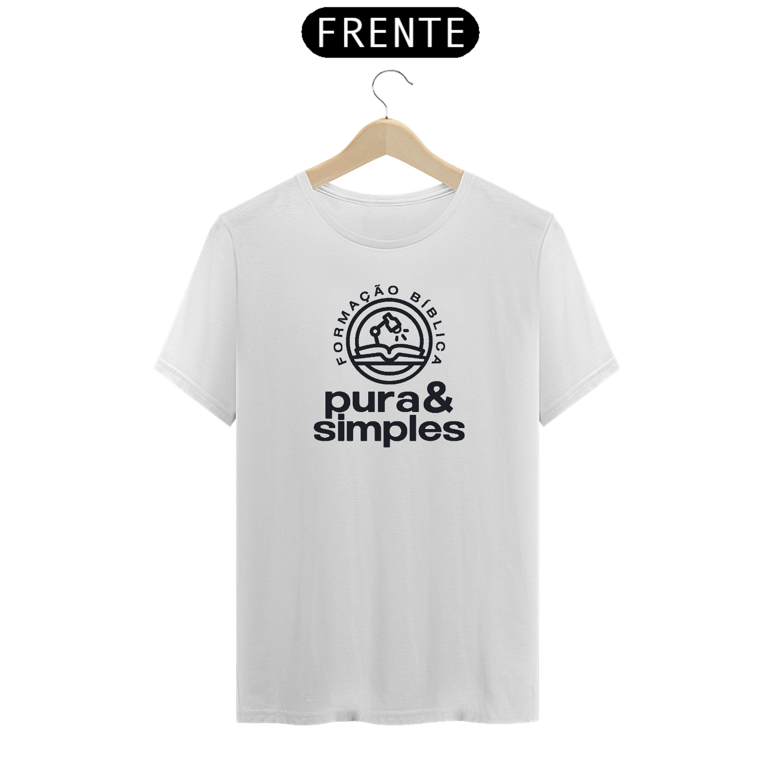 Nome do produto: Camiseta Formação Bíblica Pura&Simples