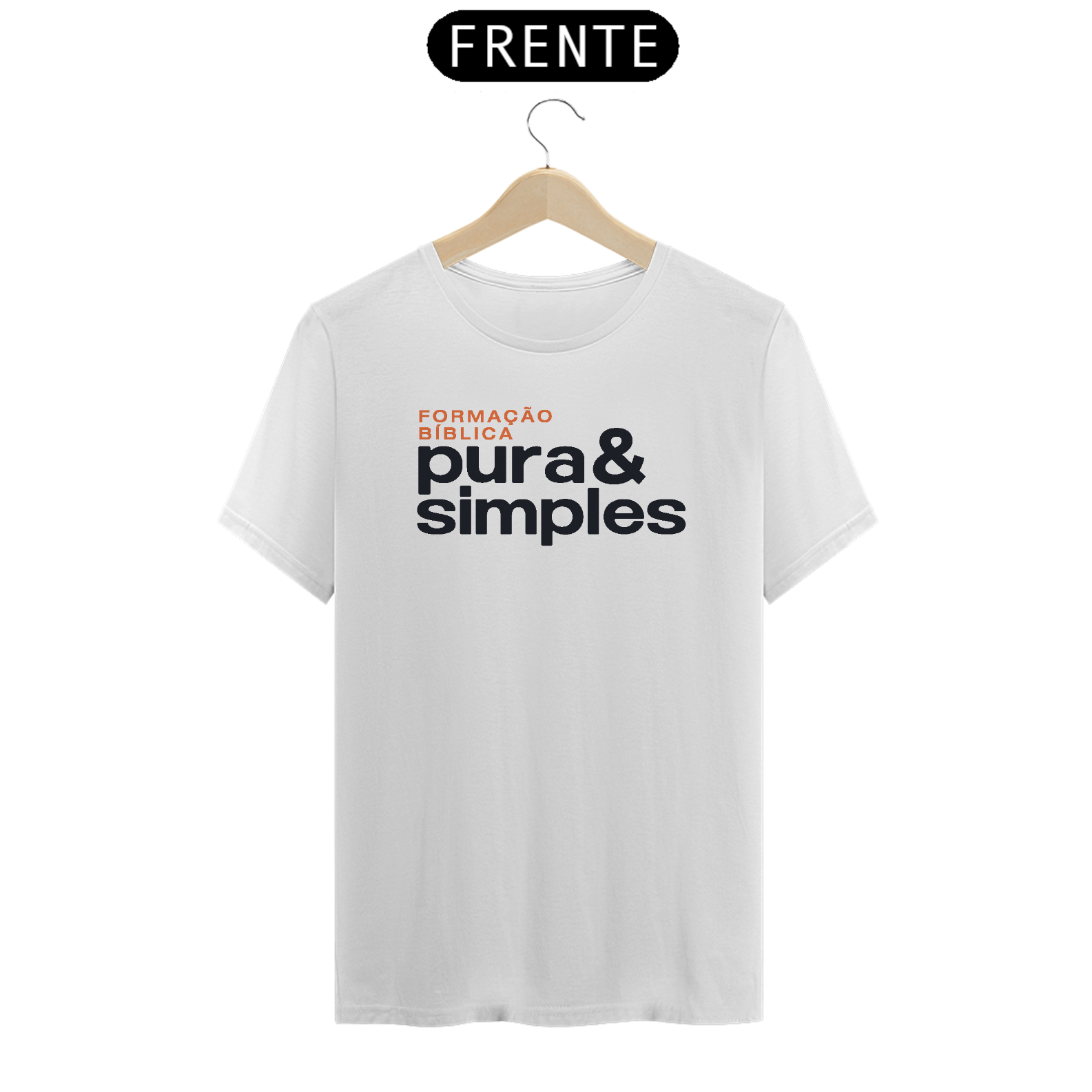 Nome do produto: Camiseta Formação Bíblica Pura&Simples