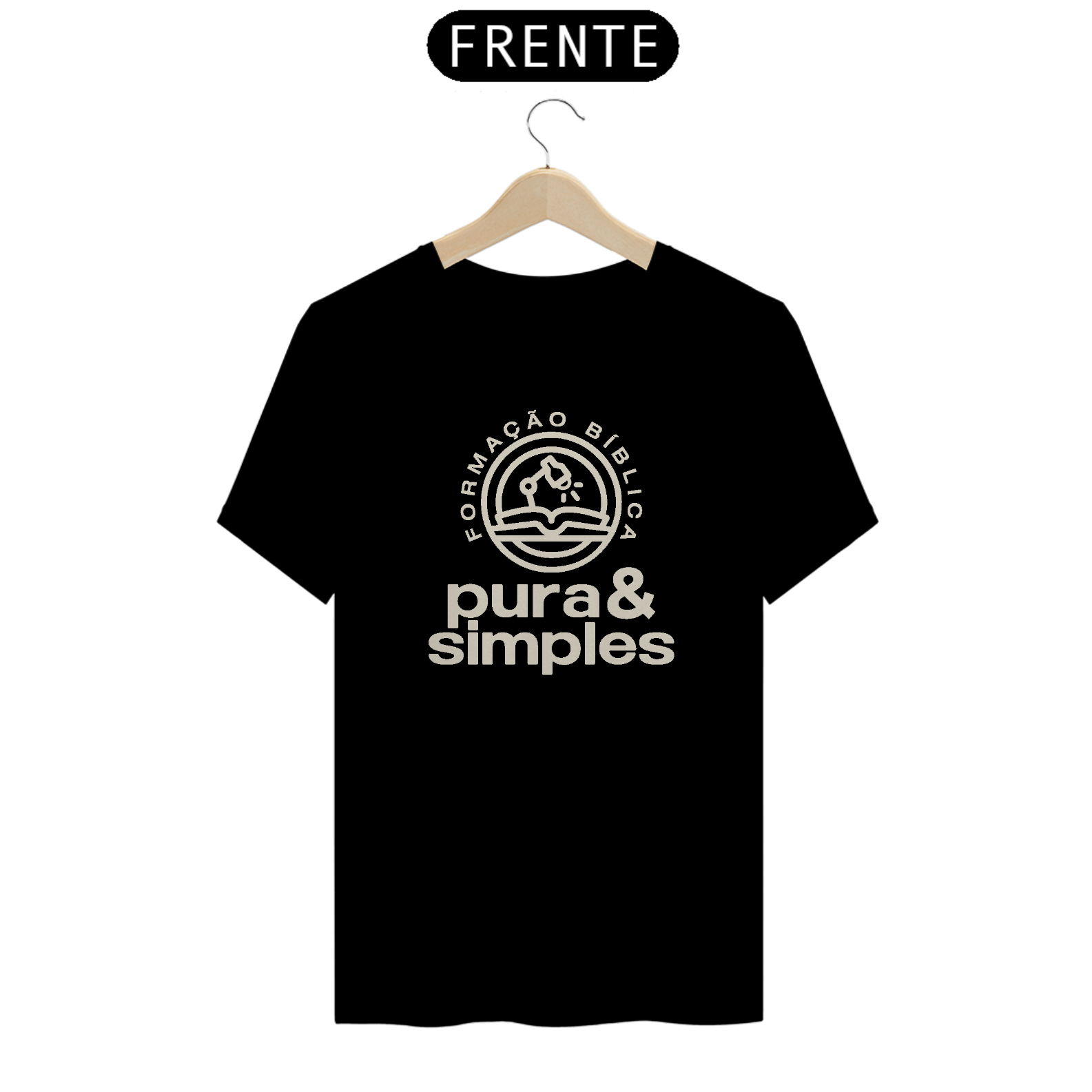 Nome do produto: Camiseta Formação Bíblica Pura&Simples
