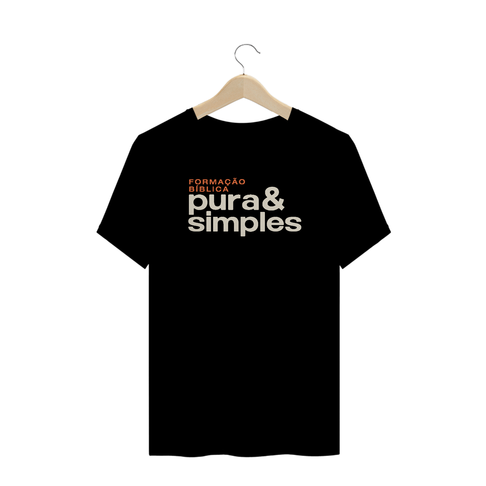 Nome do produto: Camiseta Formação Bíblica Pura&Simples Plus Size