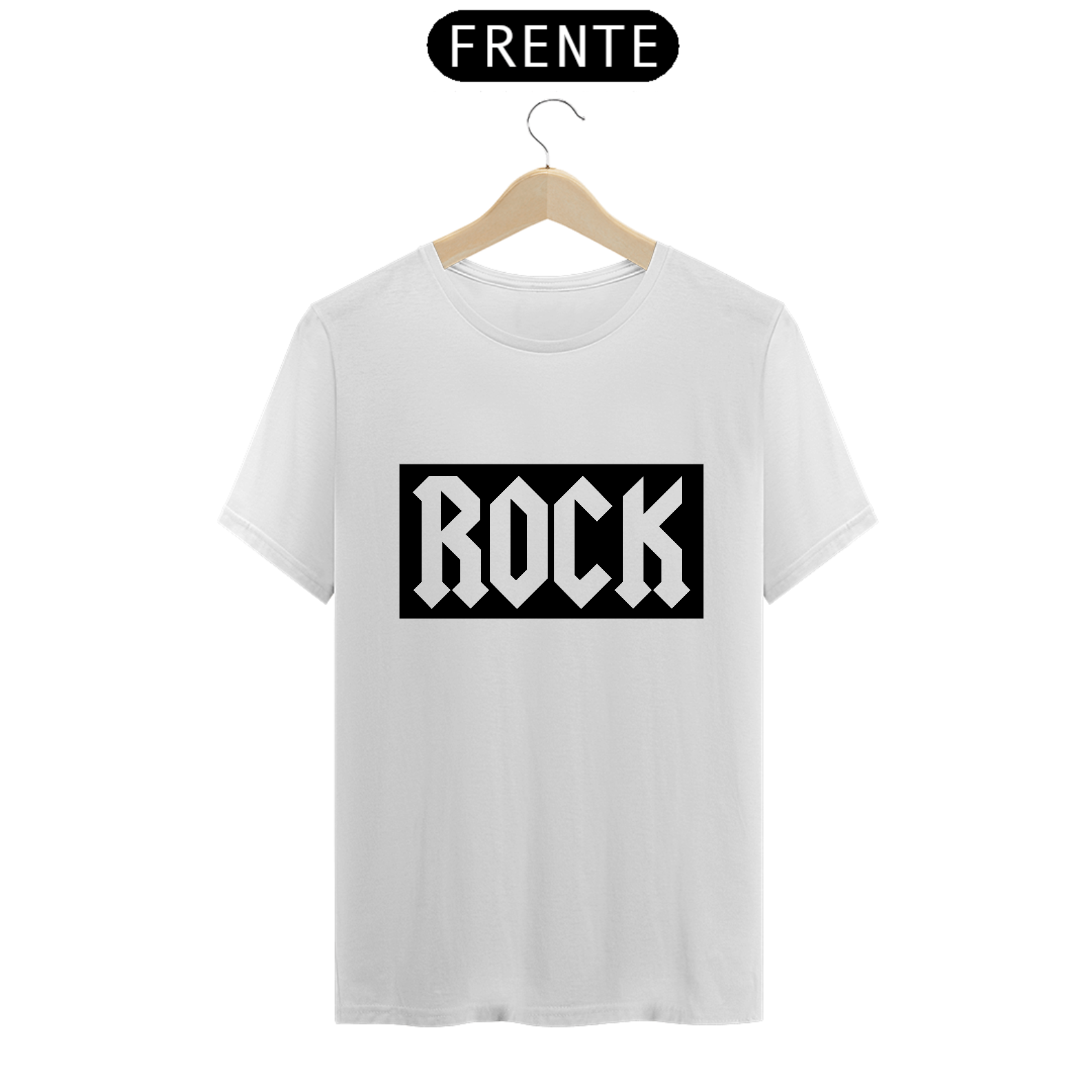 Camiseta ROCK Branca