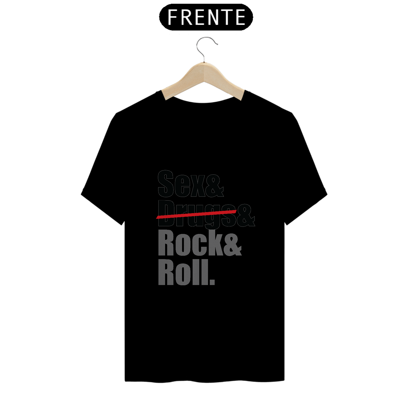 Camiseta Sex&Rock&Roll