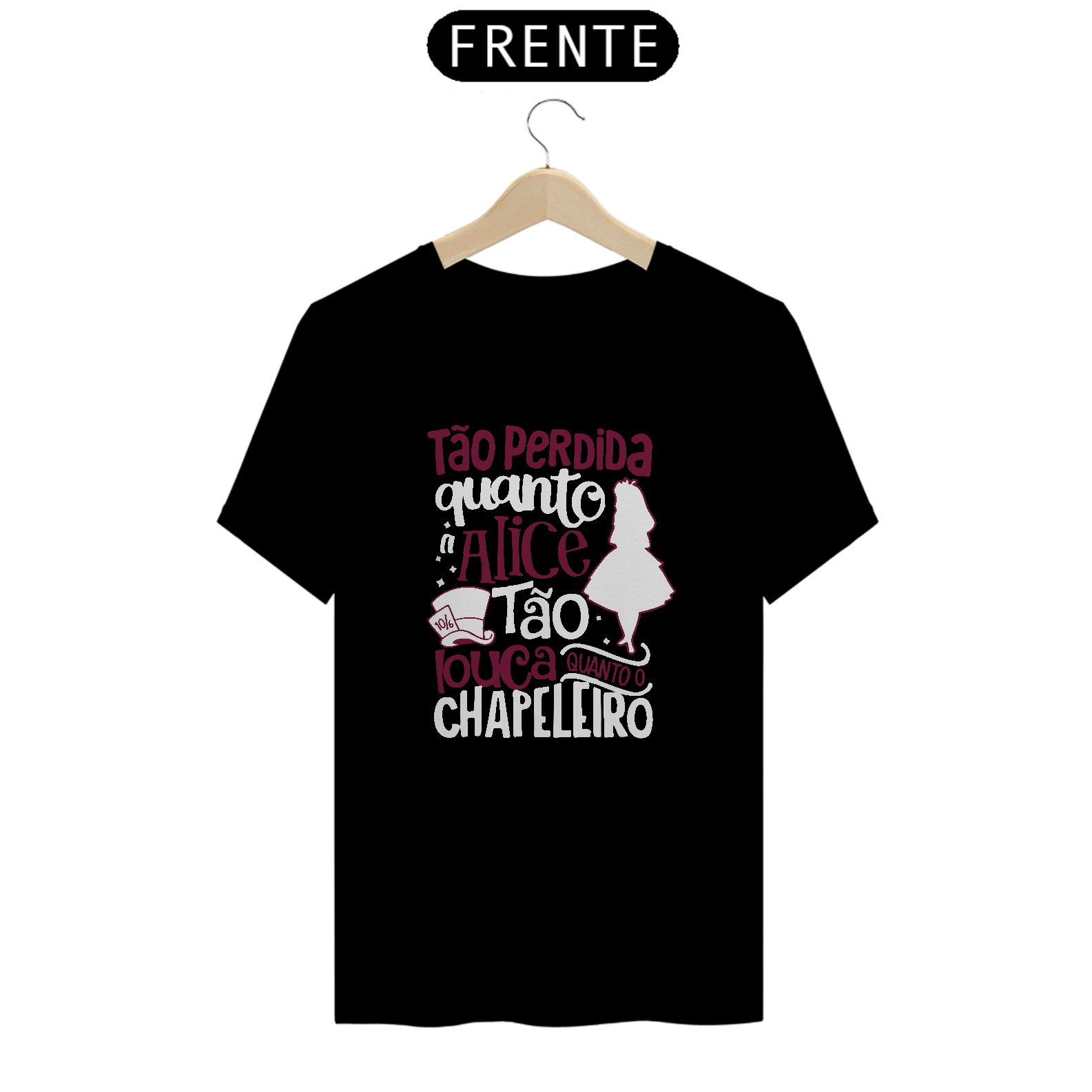 Camiseta Alice Louca